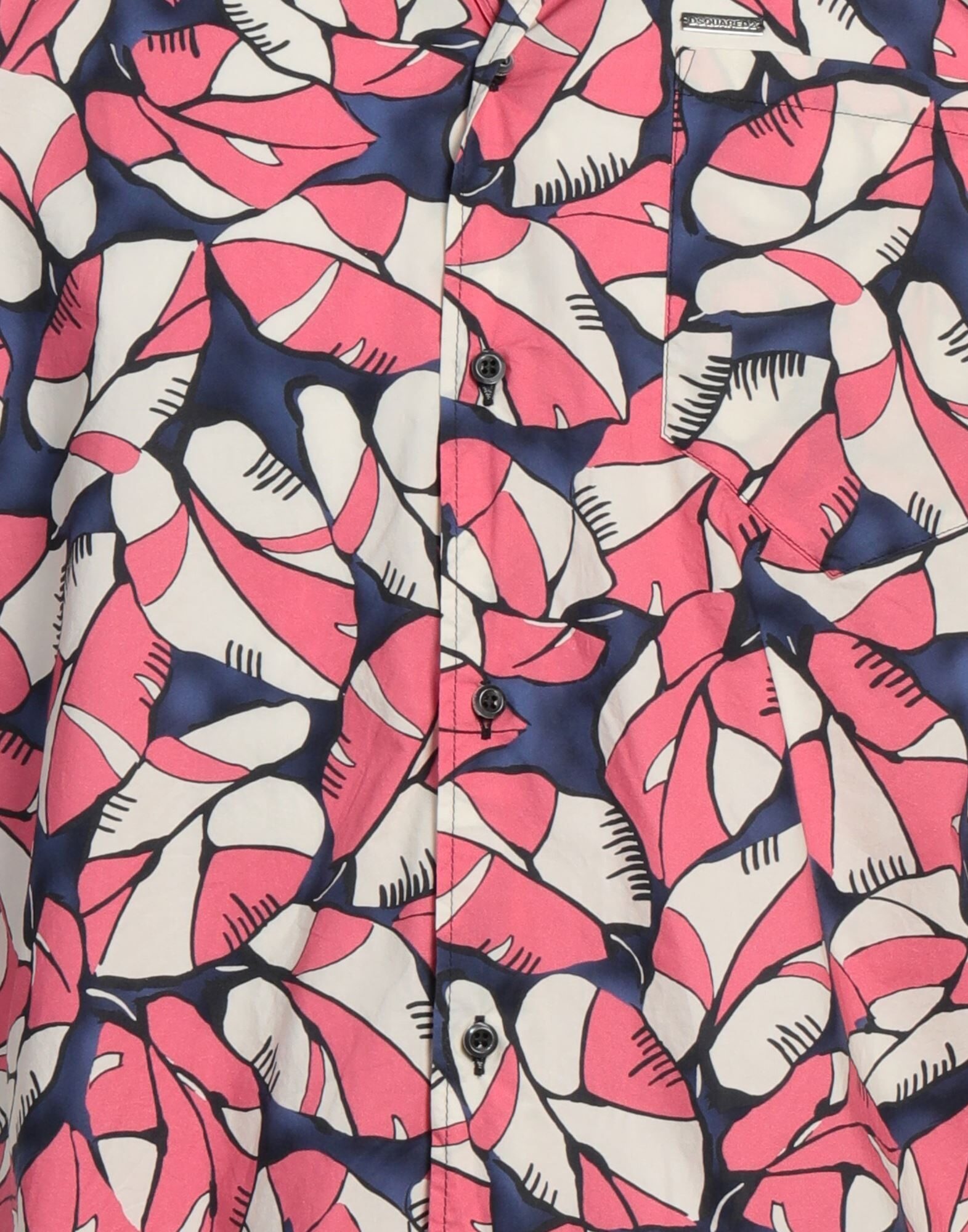 Pink Men's Patterned Shirt - 4