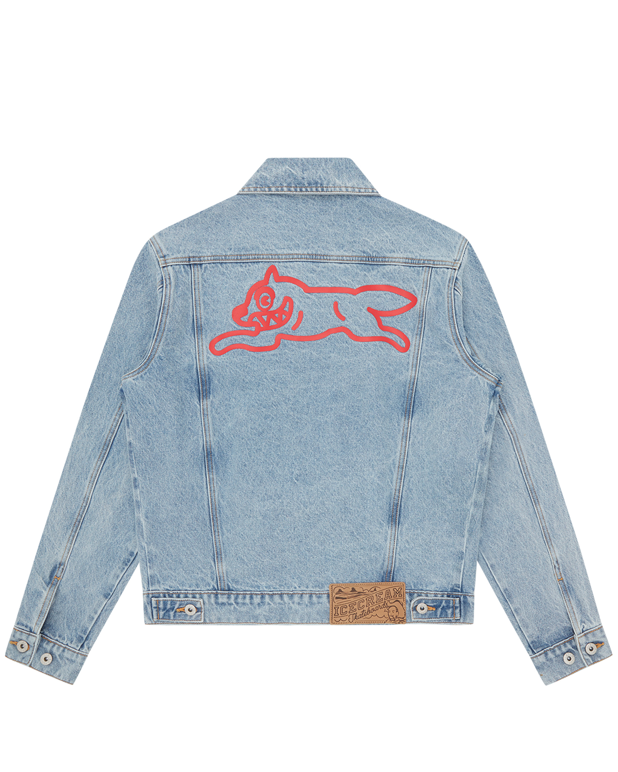 RUNNING DOG DENIM TRUCKER JACKET - 4