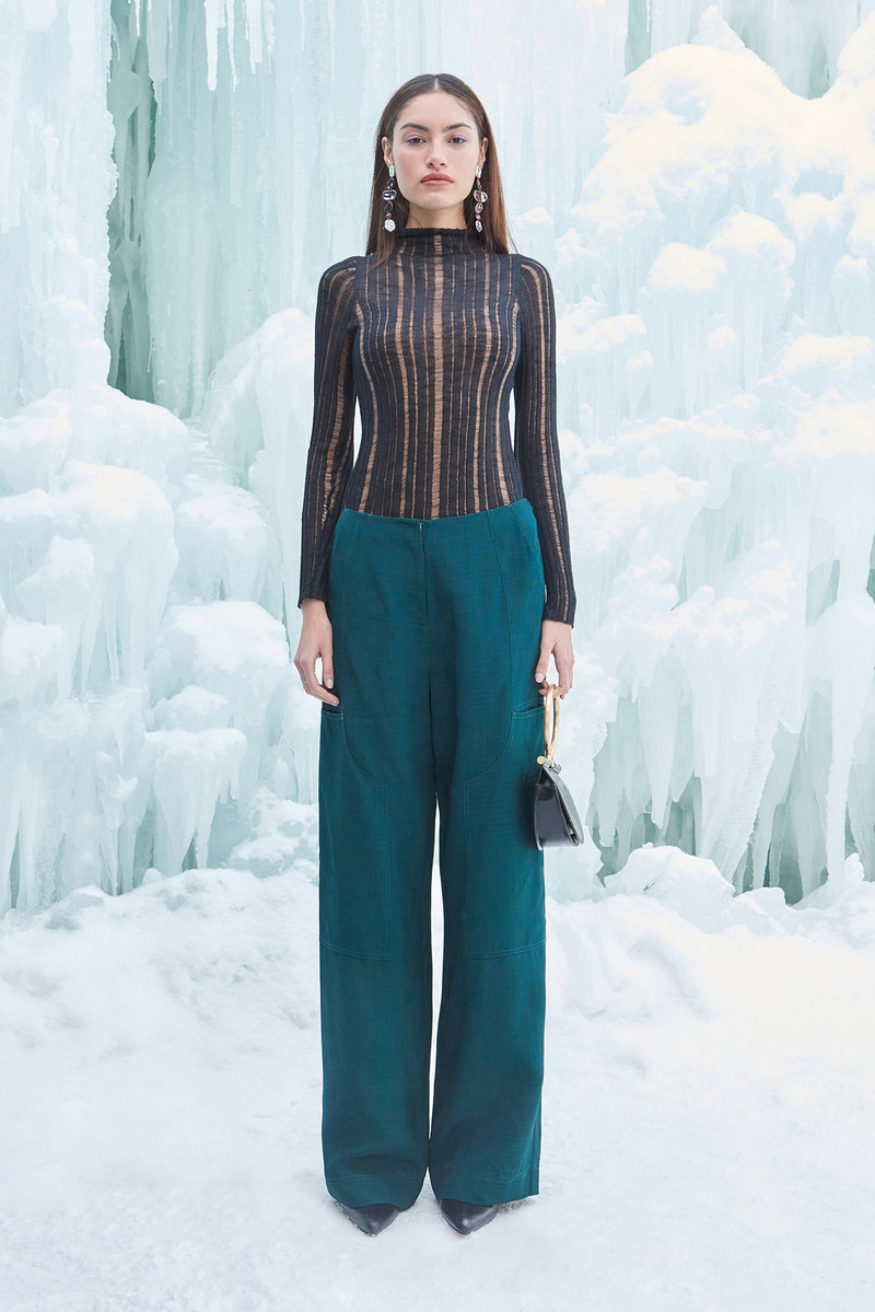 Cult Gaia SKIVY KNIT TOP outlook