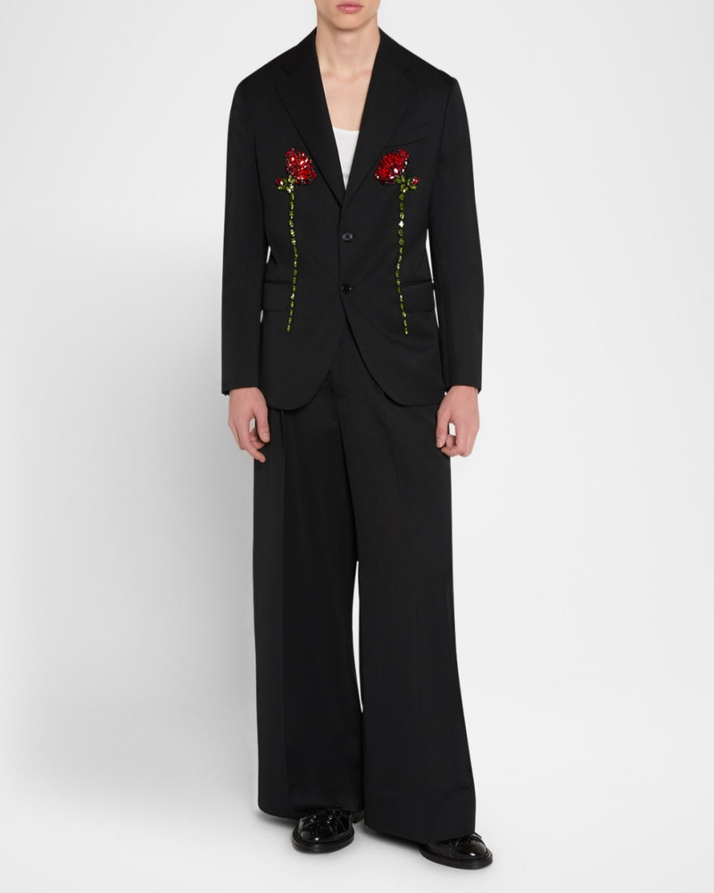 Simone Rocha Men's Straight-Leg Trousers outlook