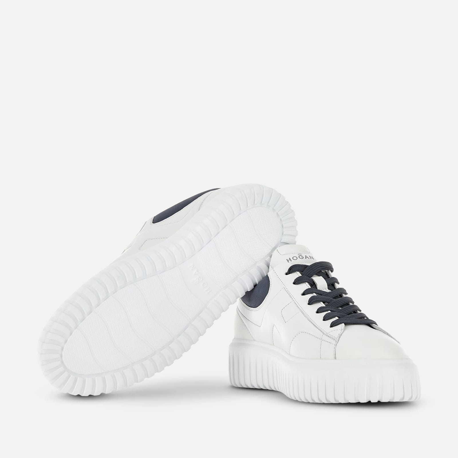 Sneakers Hogan H-Stripes White Blue - 5