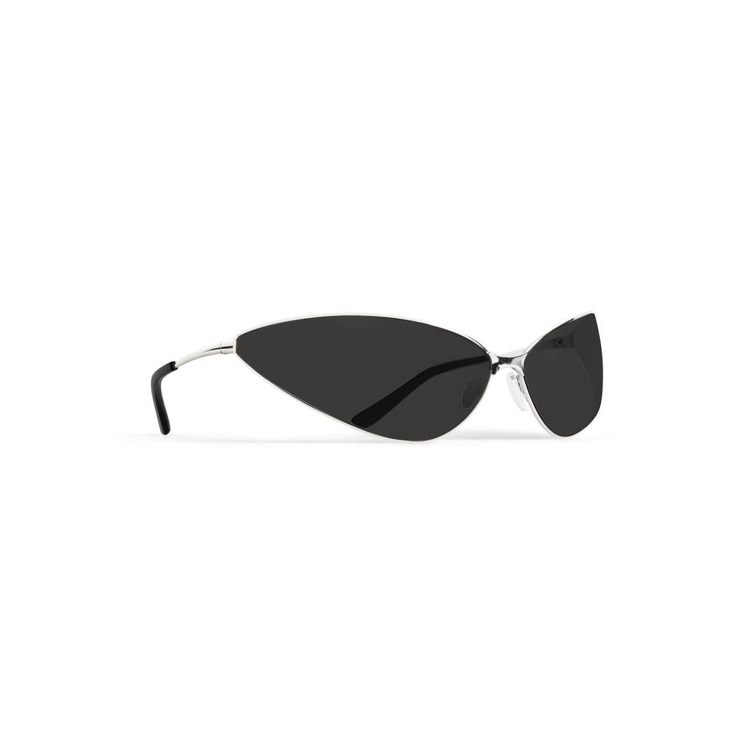 Razor Cat Sunglasses  in Silver - 2
