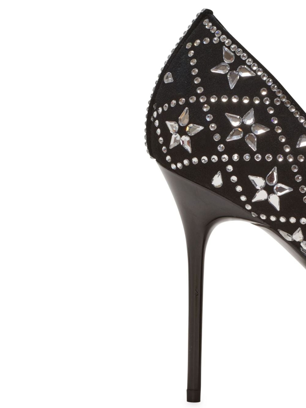 Ruby 95mm crystal-embellished pumps - 5