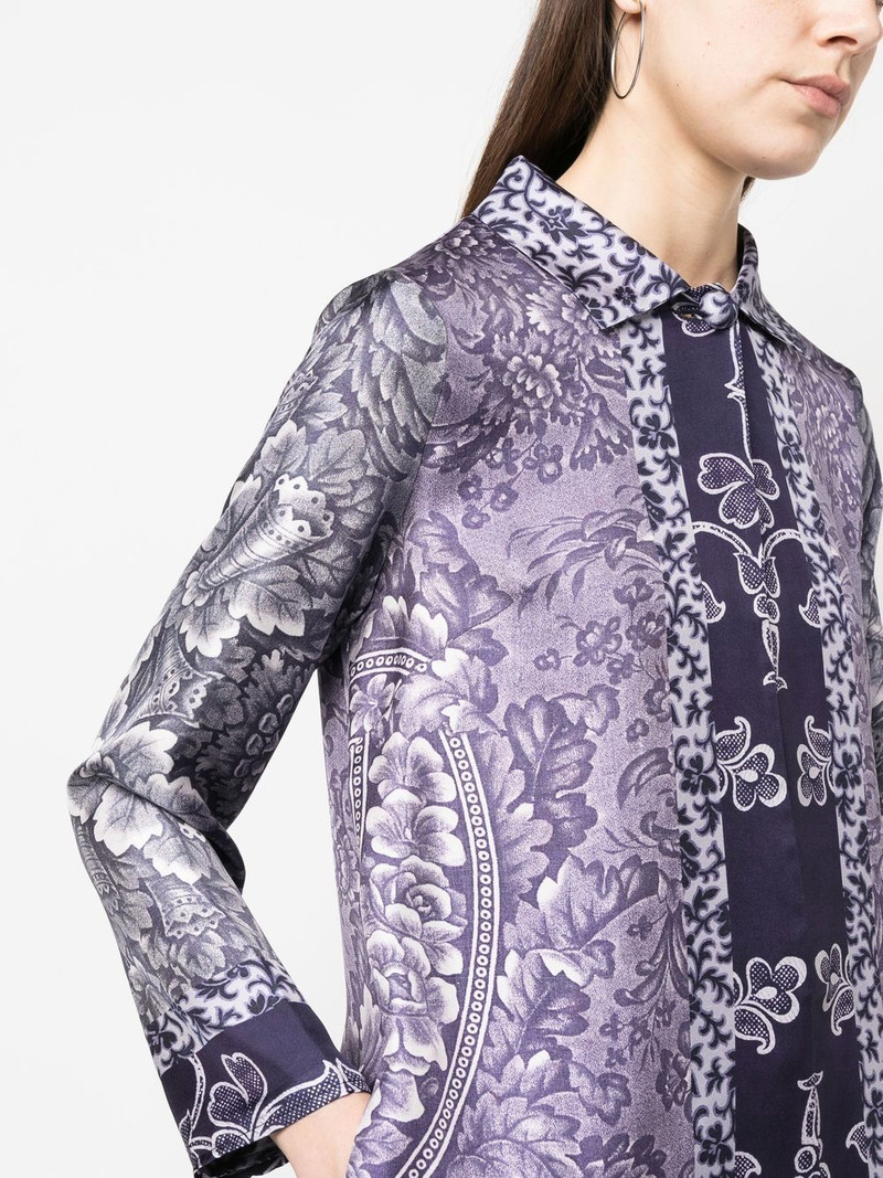 Aloe reversible silk coat 5