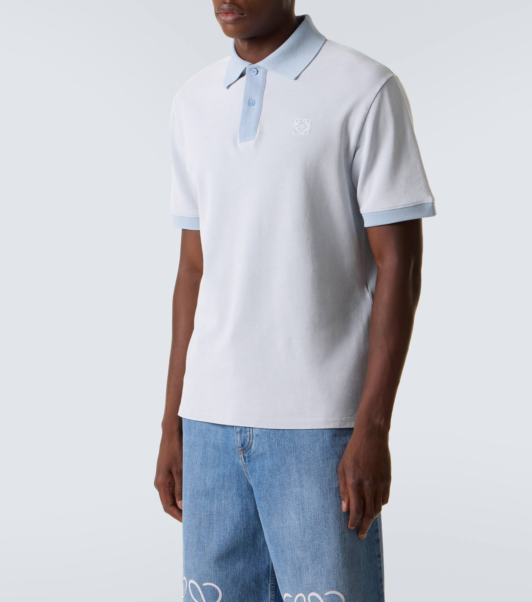 Cotton piqué polo - 3