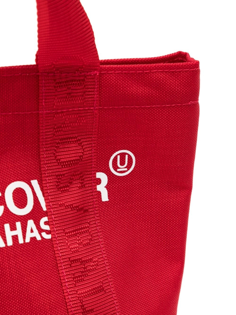 logo-print canvas tote bag - 3