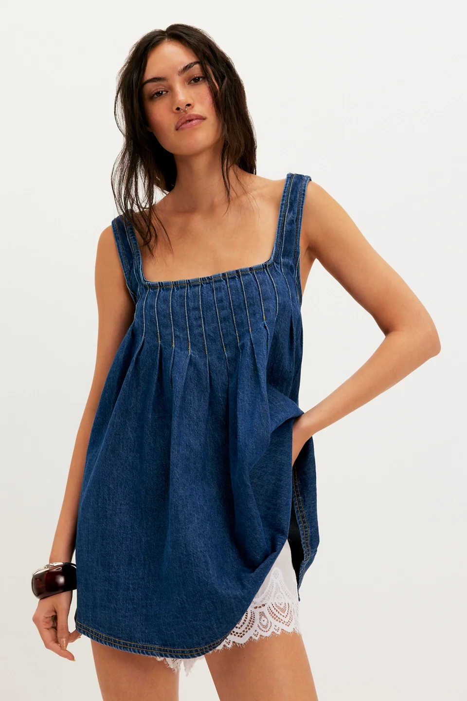 Katie Denim Tunic - 1
