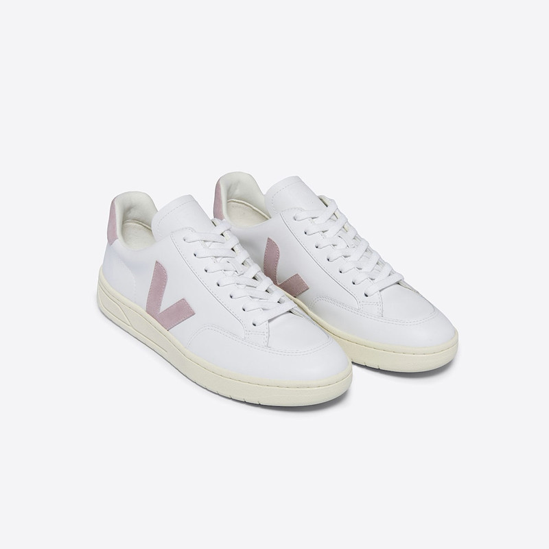 VEJA V-12 LEATHER WHITE BABE outlook