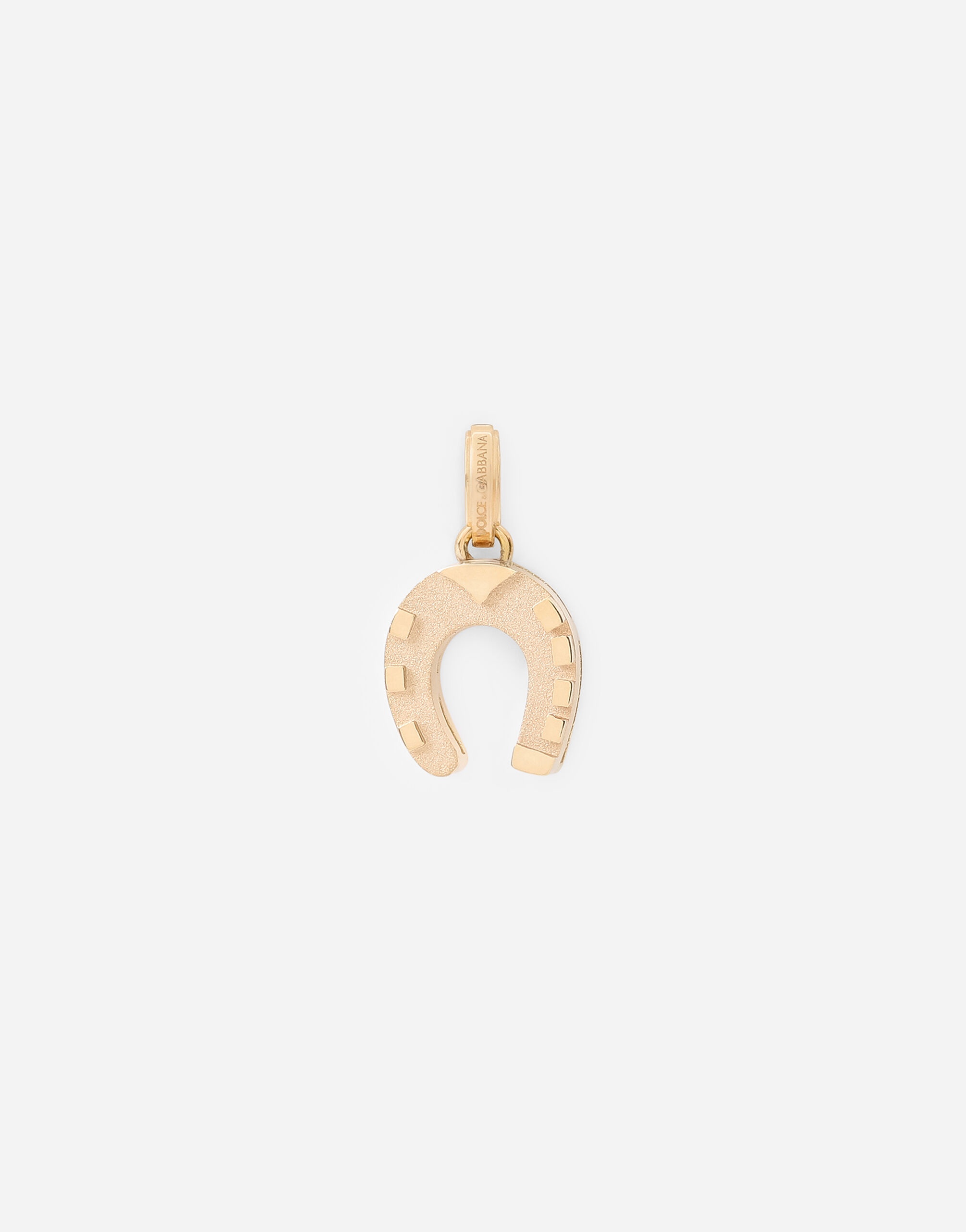Good Luck yellow gold charm - 1
