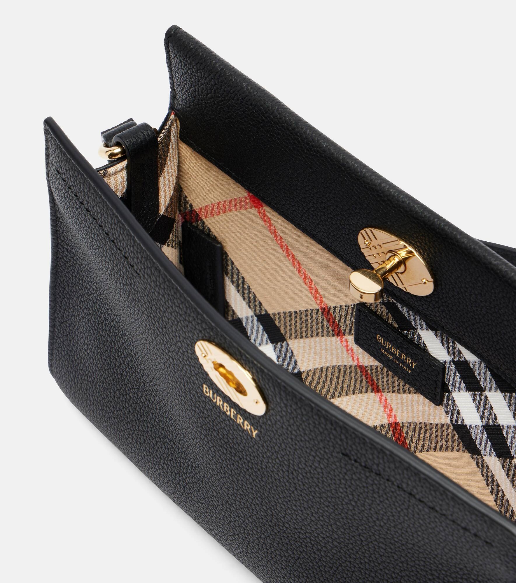 Small leather crossbody bag - 3