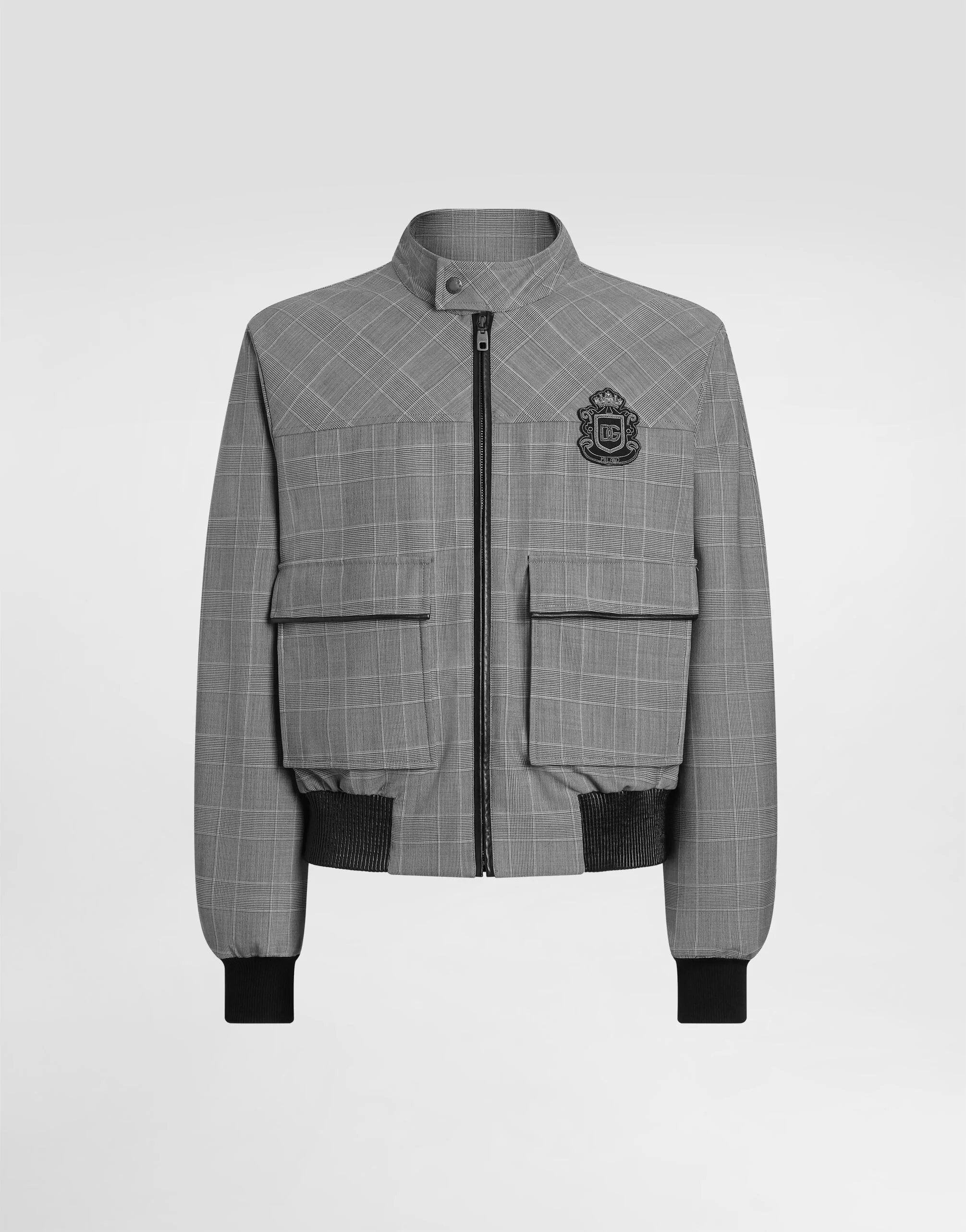 Unlined blouson jacket - 1