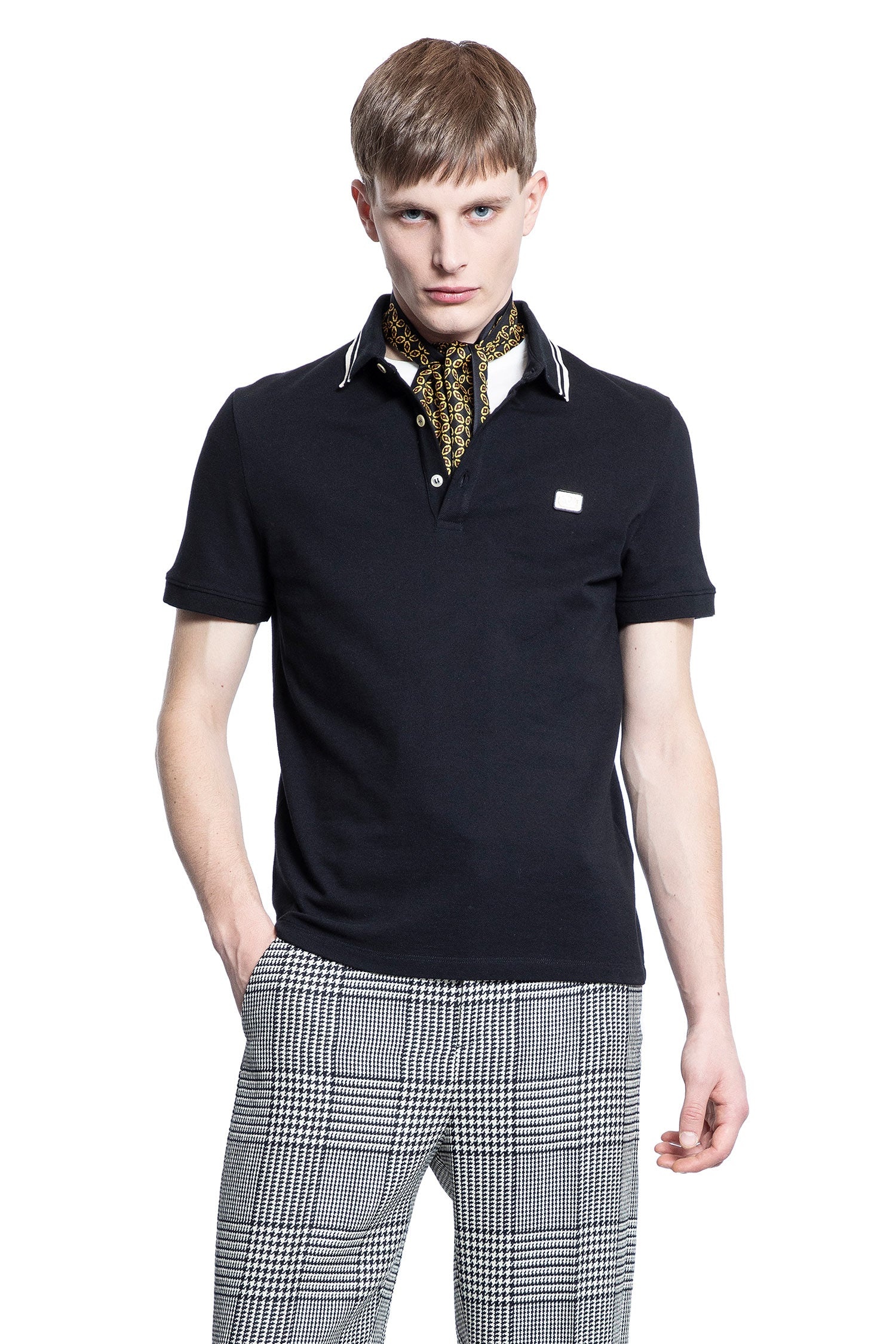 Tipped-Vlogo-Polo-Shirt - 5
