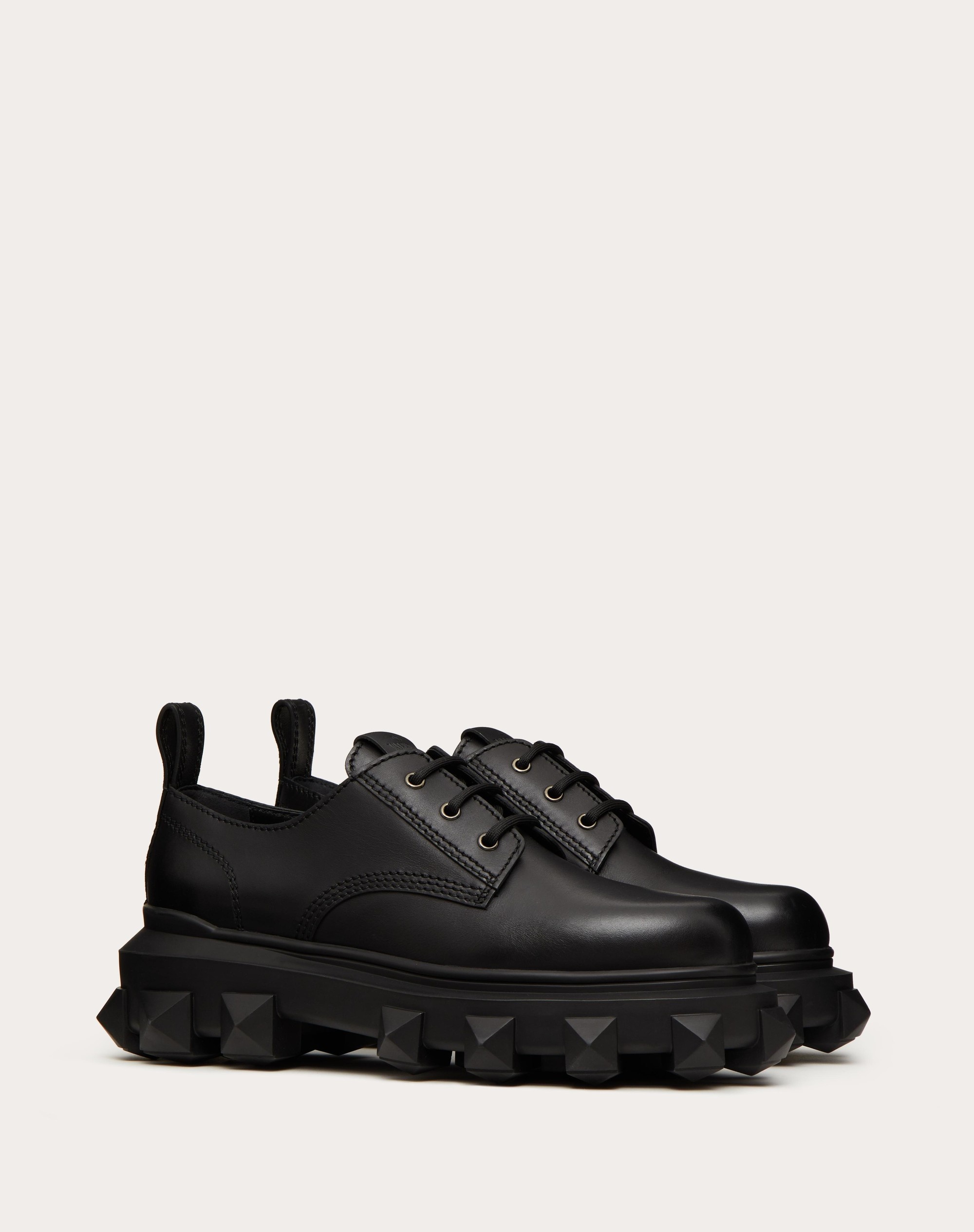 TRACKSTUD CALFSKIN DERBY - 2