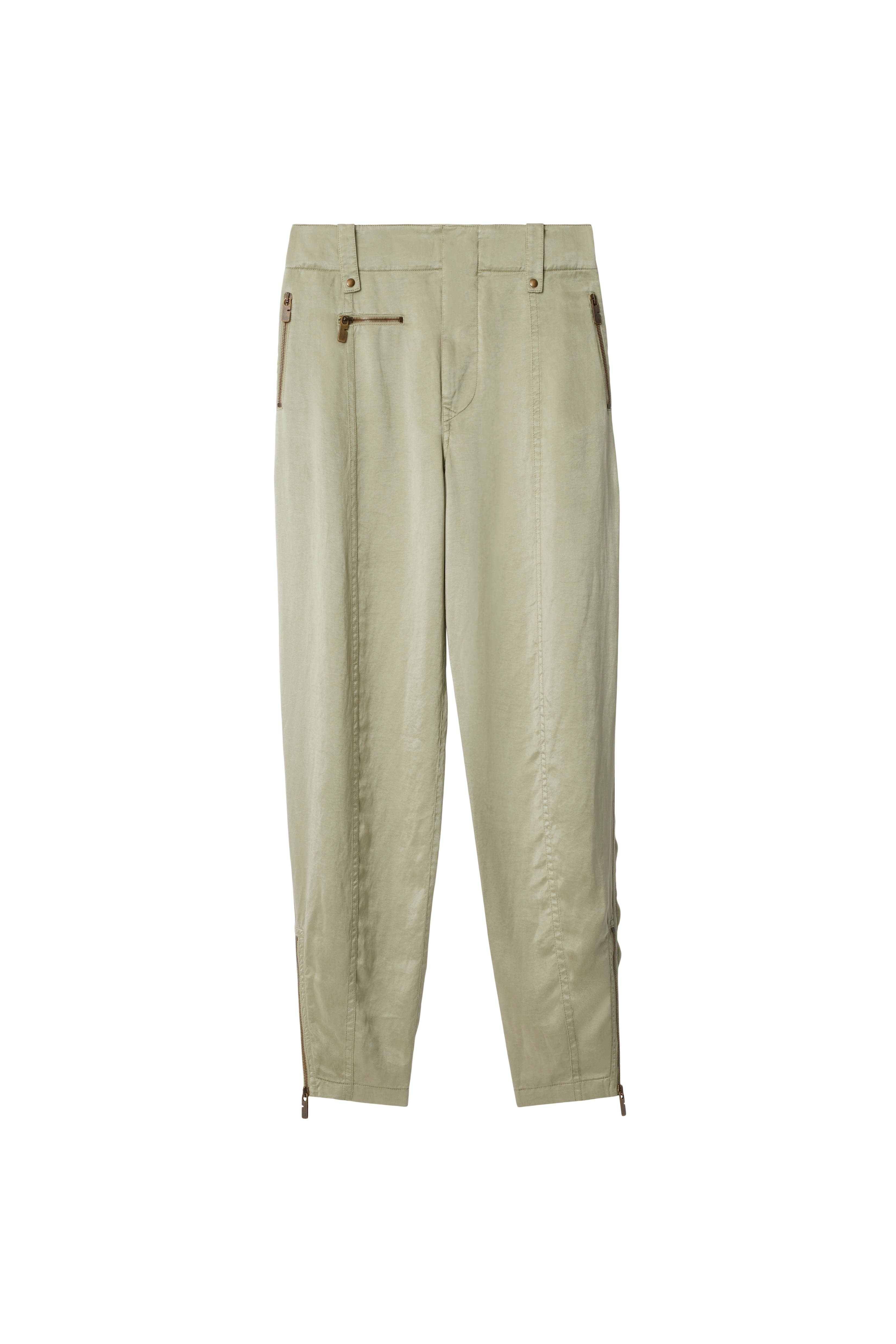 burberry Lyocell Tailored Trousers in Skylark at Nordstrom - 2