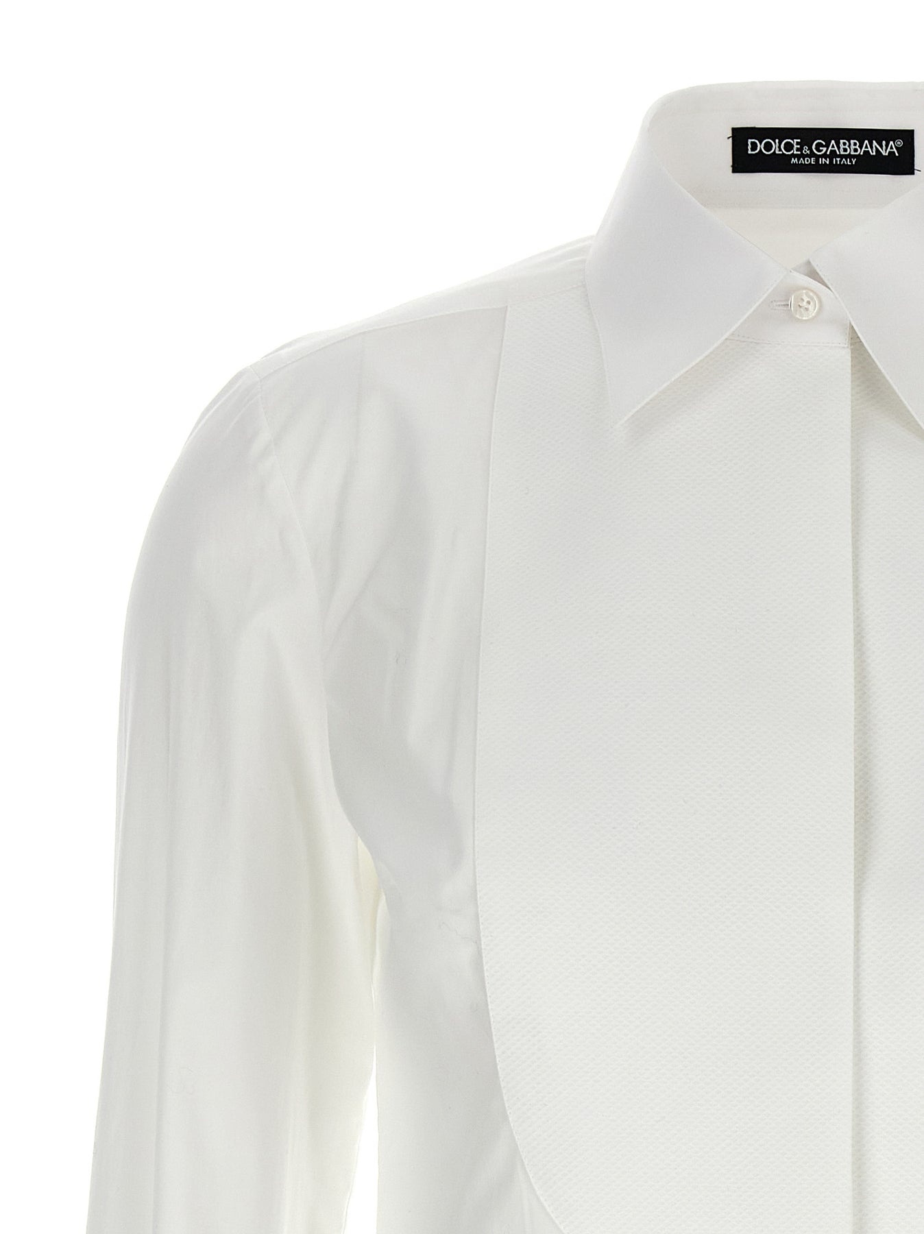 Tuxedo Shirt, Blouse White - 3