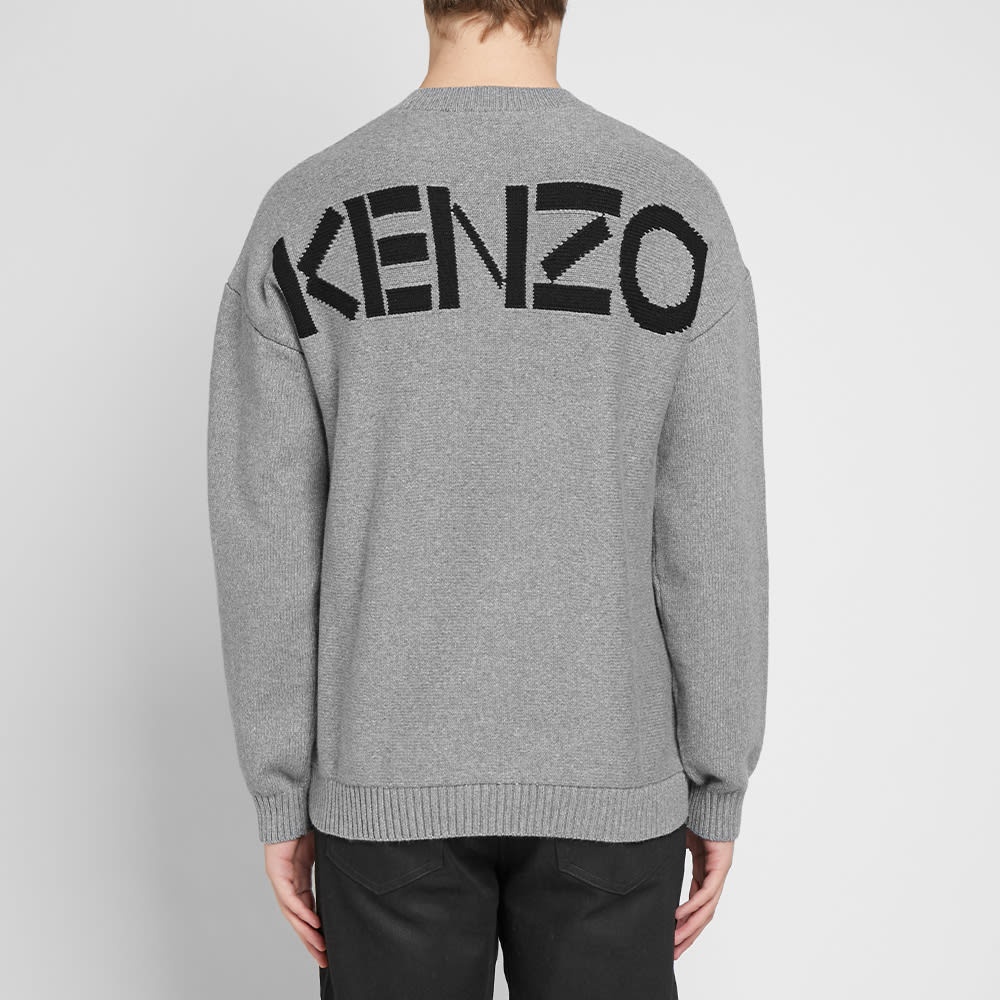 Kenzo Paris Back Logo Crew Knit - 4