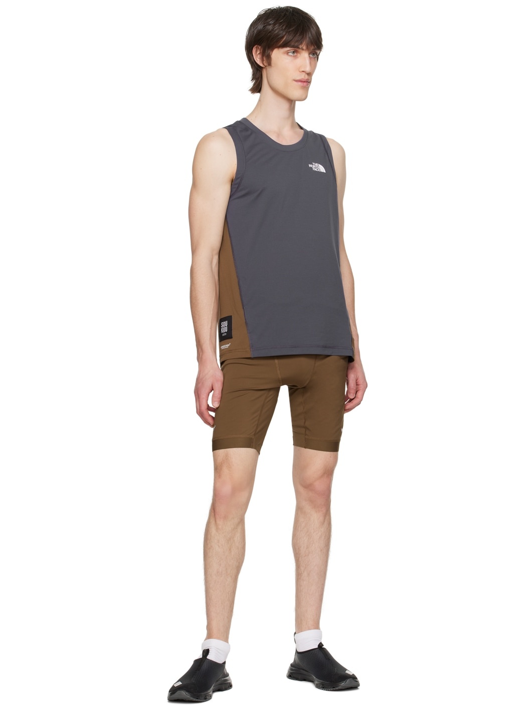 Gray & Brown The North Face Edition Tank Top - 4