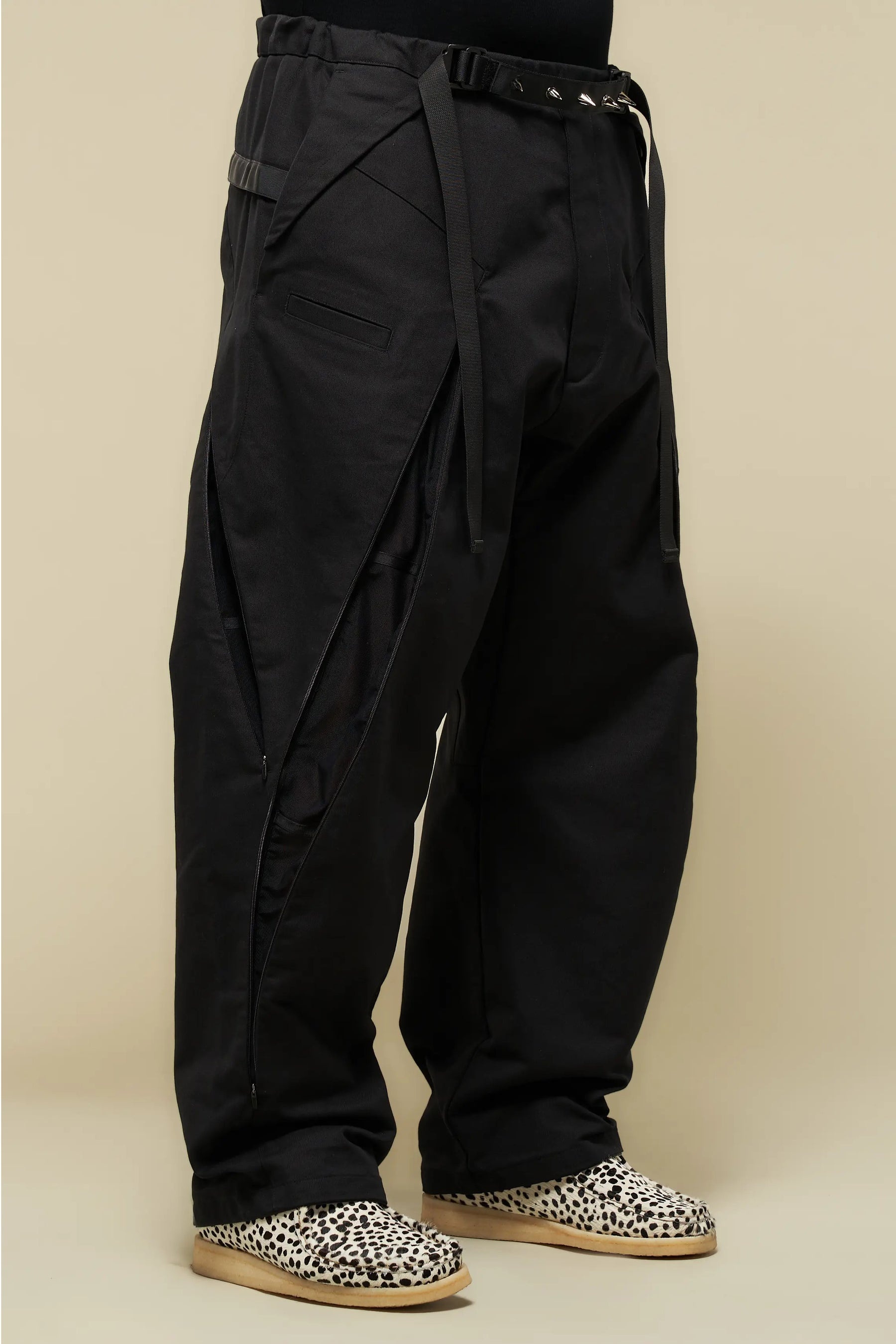 COTTON WEB BELT VENT PANTS GEN. 1.1 (P55-KI) / BLK - 7
