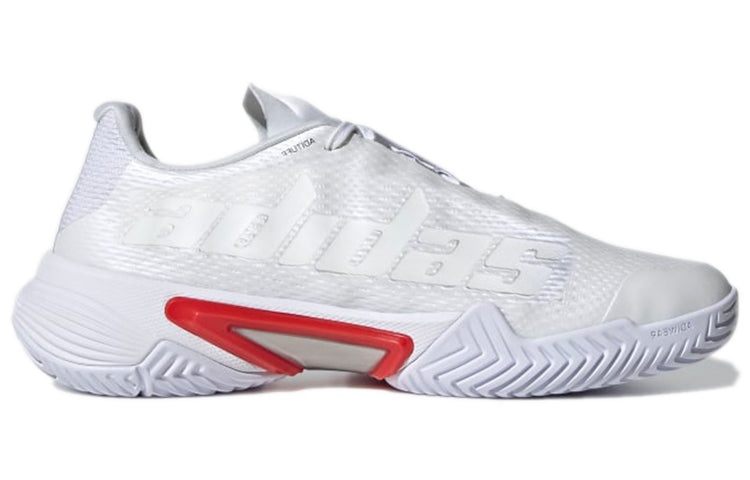 (WMNS) adidas Barricade 'White Silver Metallic Red' GW5034 - 2