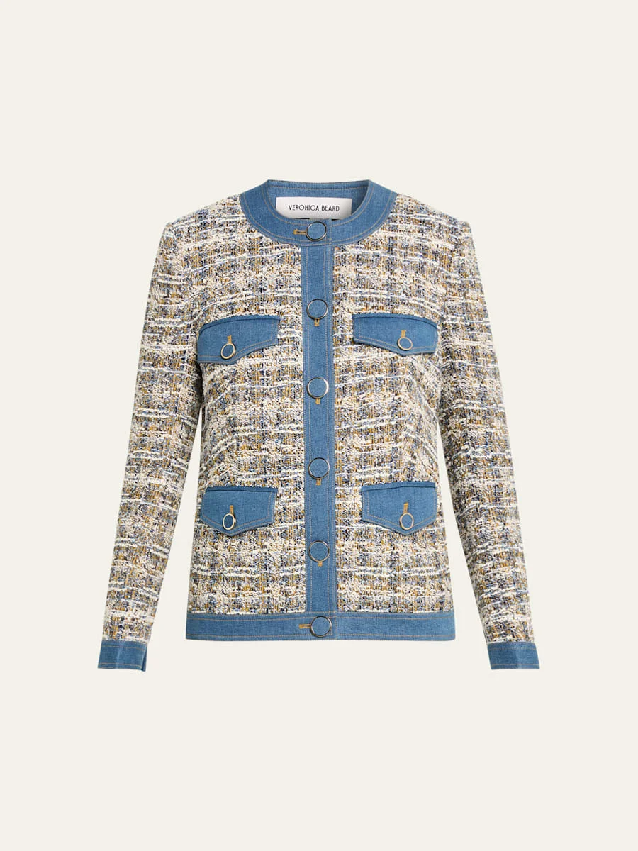 Ainslie Tailored Tweed Jacket - 1