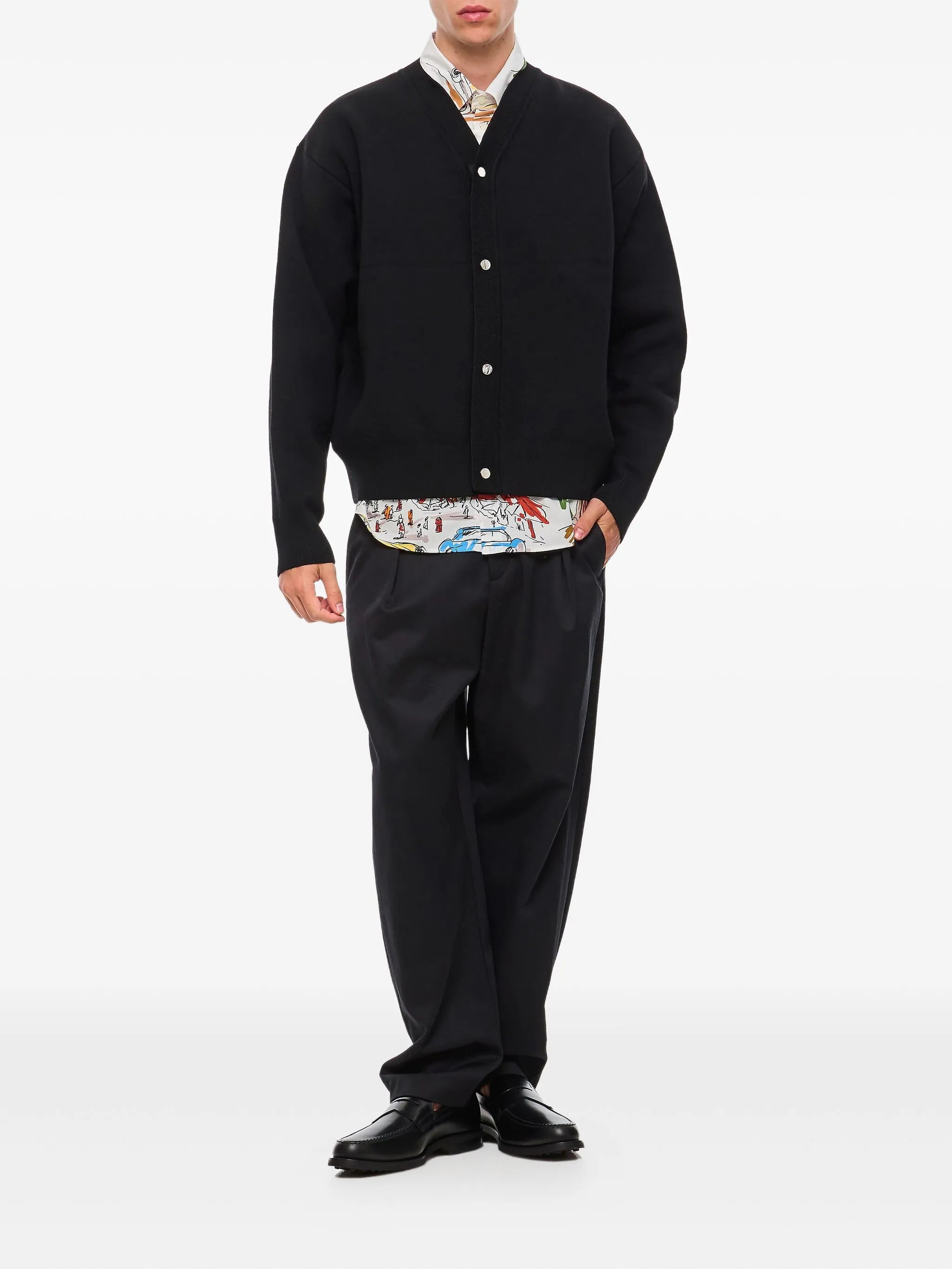 Jacquemus V-neck Ribbed Cardigan - 3
