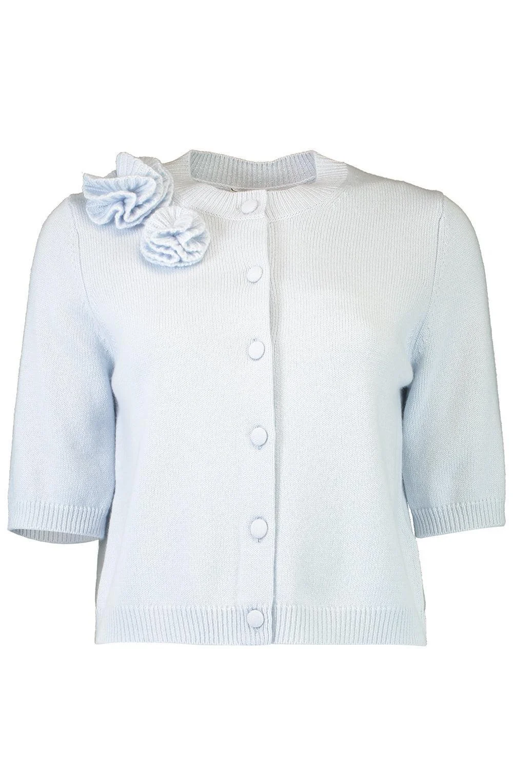 Crewneck Cardigan - 1