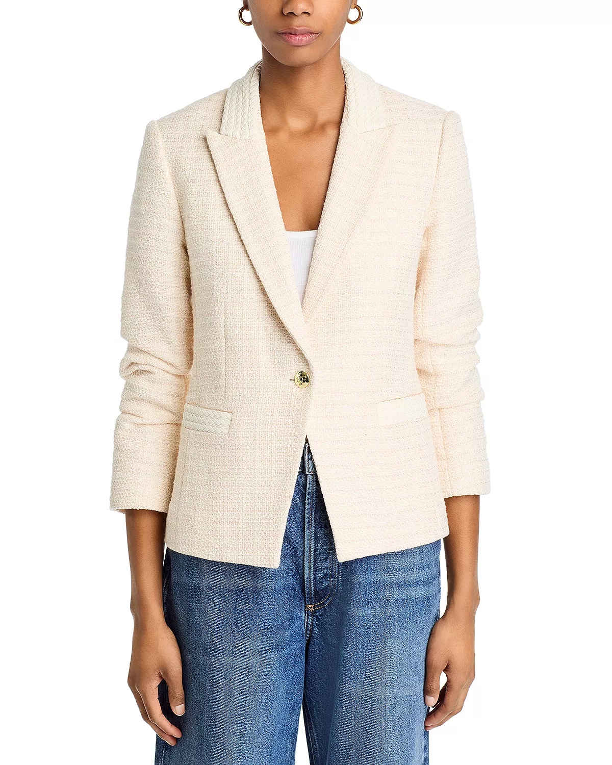 Ralph Braid Trim Blazer - 1