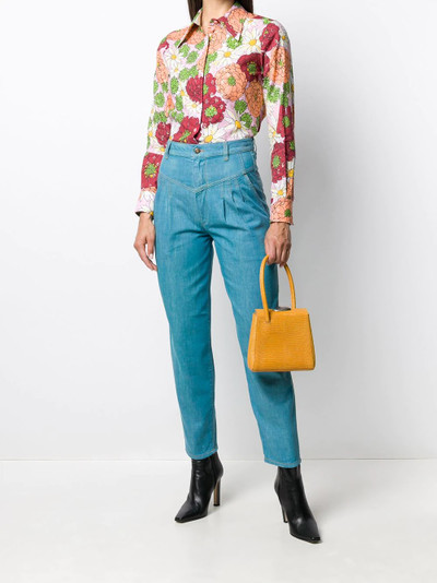 Marc Jacobs pleated carrot jeans outlook