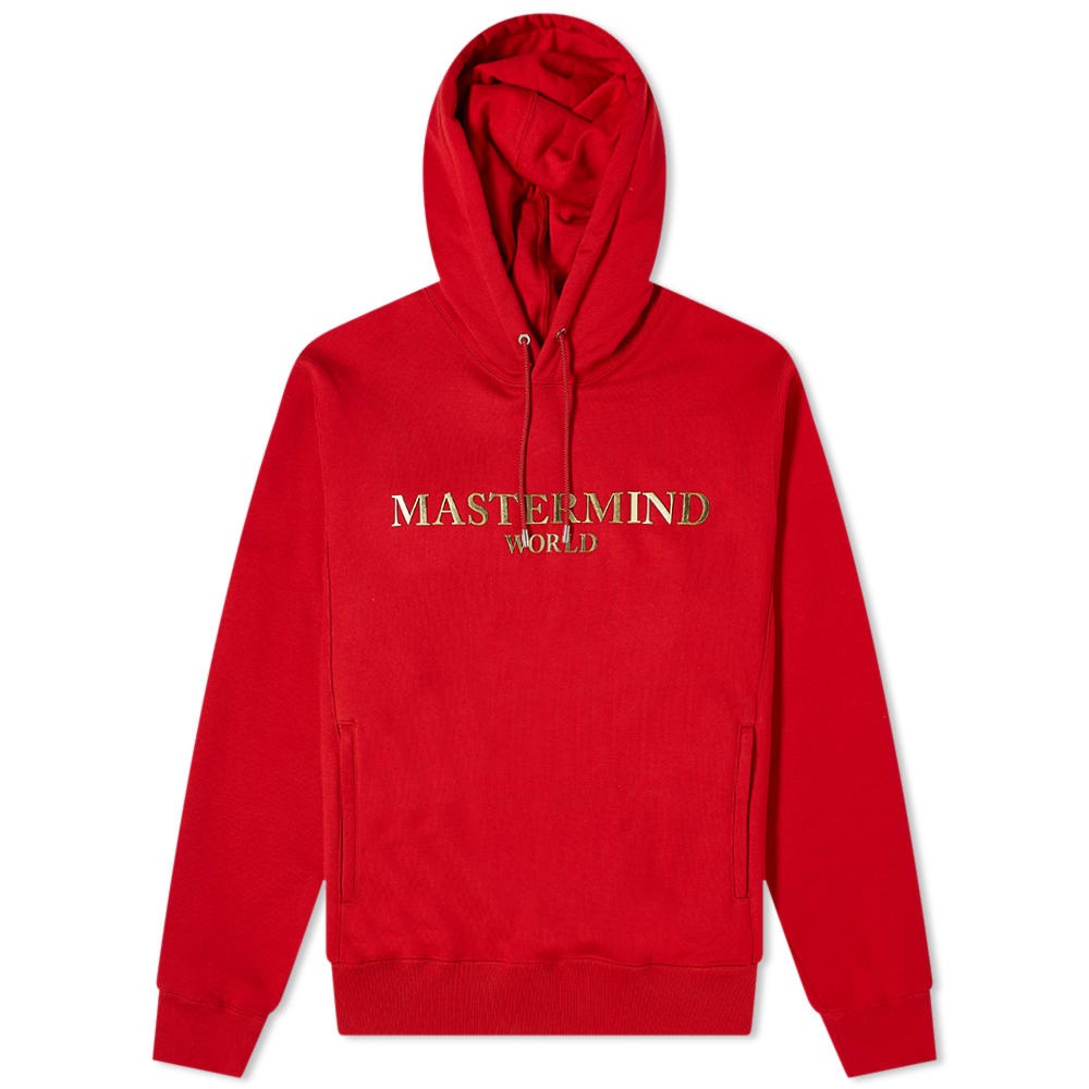 MASTERMIND WORLD Foil Logo Popover Hoody - 1