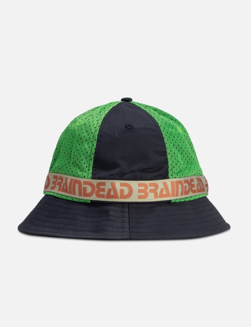BRAIN DEAD VISION MESH PANELED BUCKET HAT outlook