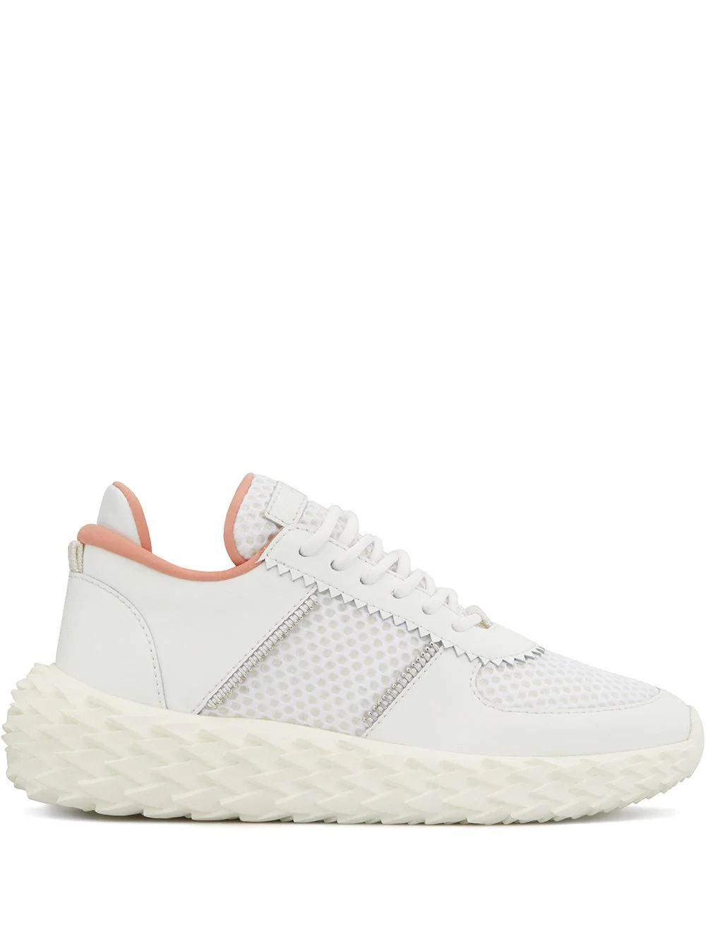 Urchin mesh panelled sneakers - 1