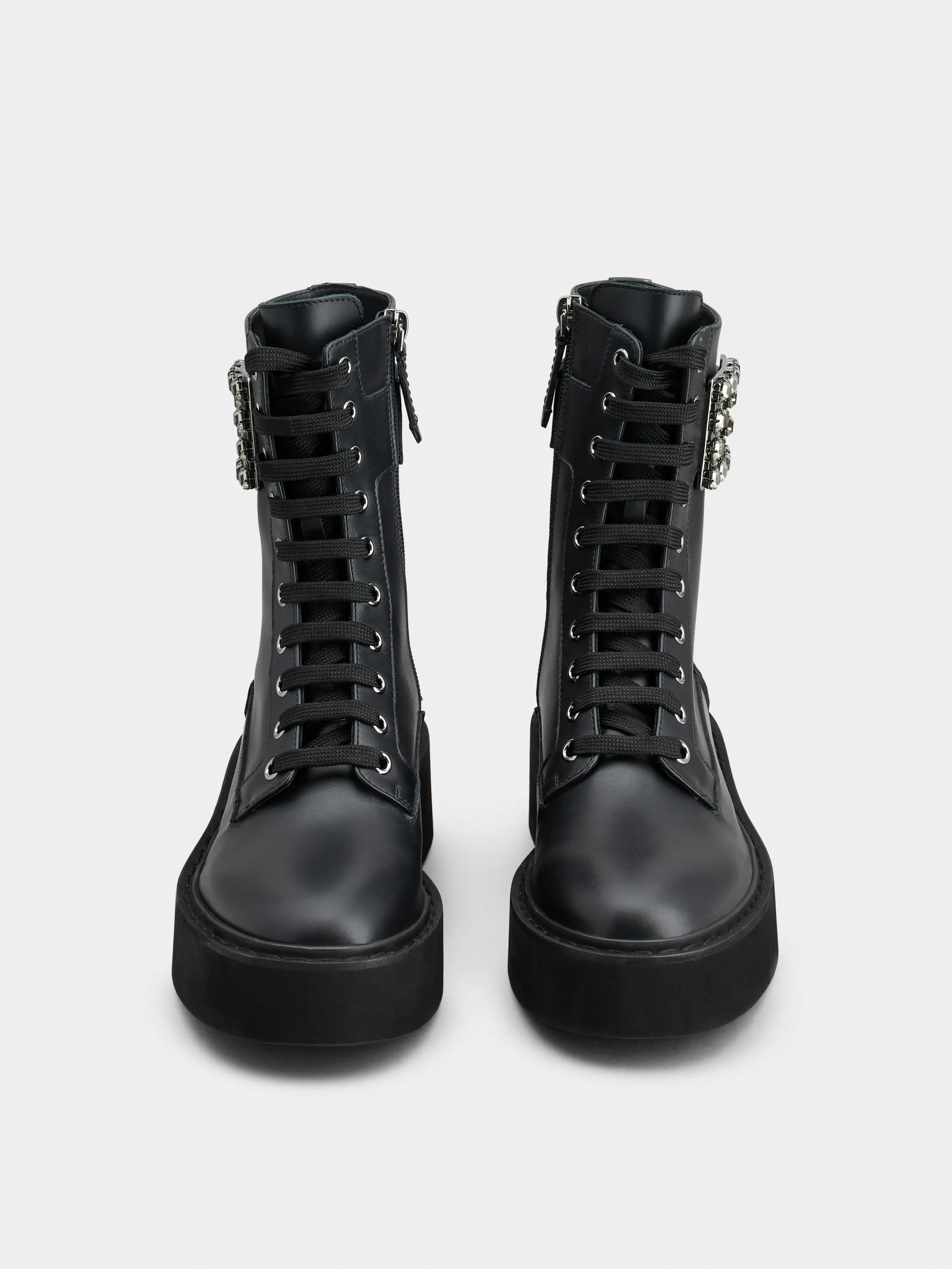 Viv' Ranger Combat Boots in leather - 7
