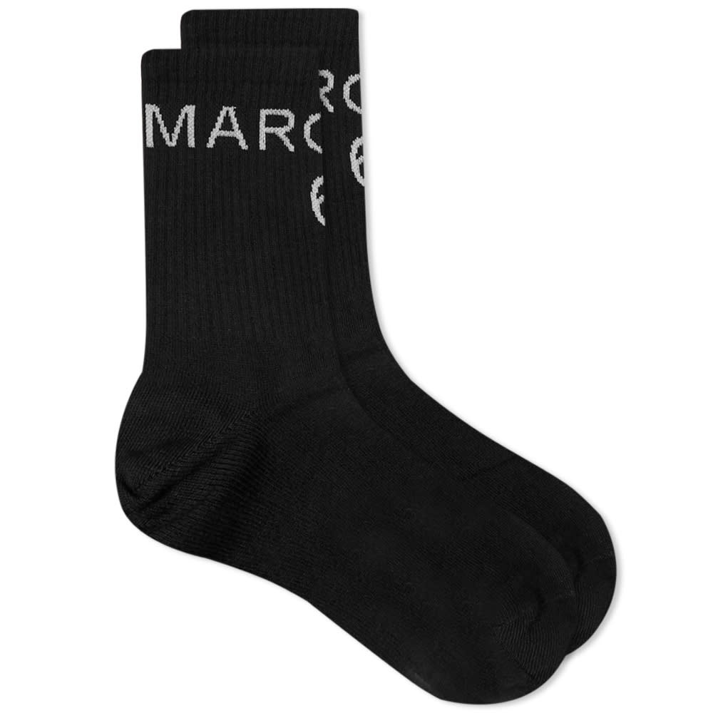 MM6 Maison Margiela Logo Socks - 1