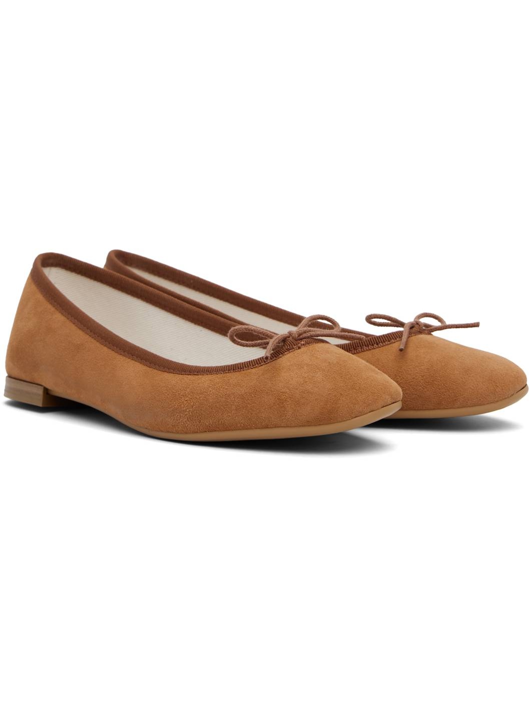 Orange Cendrillon Ballerina Flats - 4
