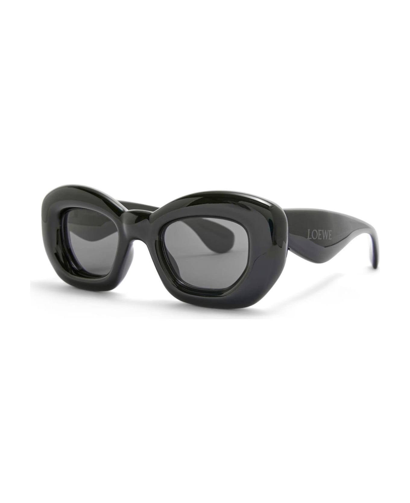 Lw40117i - Shiny Black Sunglasses - 2