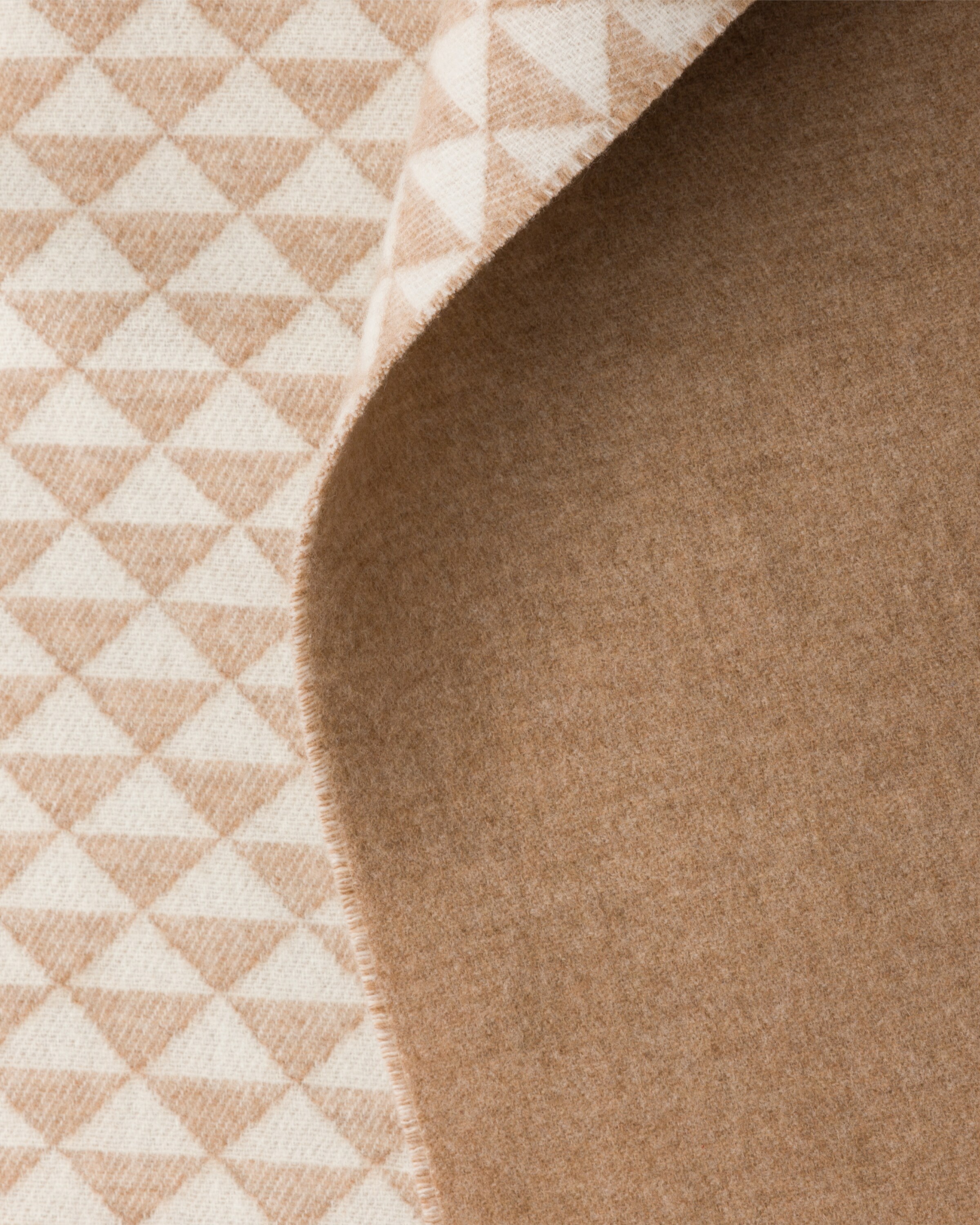 Symbole Double cashmere and wool throw - 2
