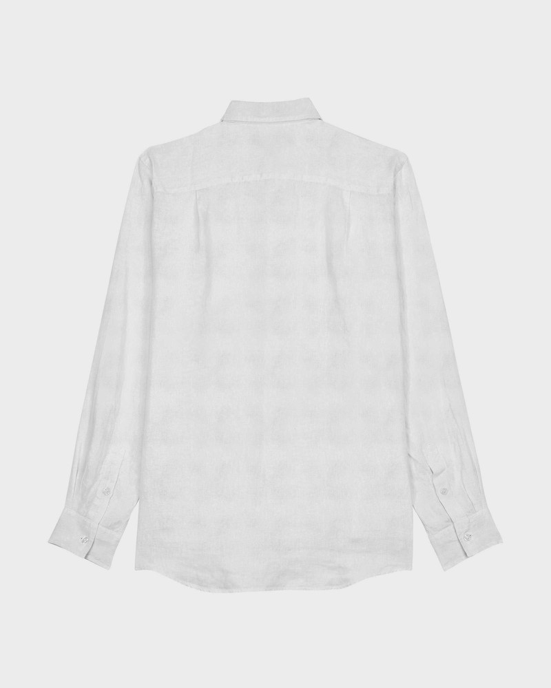 Vilebrequin Men Linen and Cotton Shirt Solid outlook