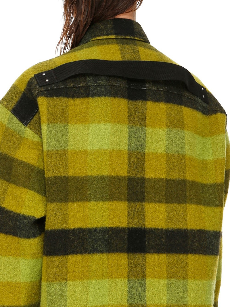 plaid-check wool coat 6