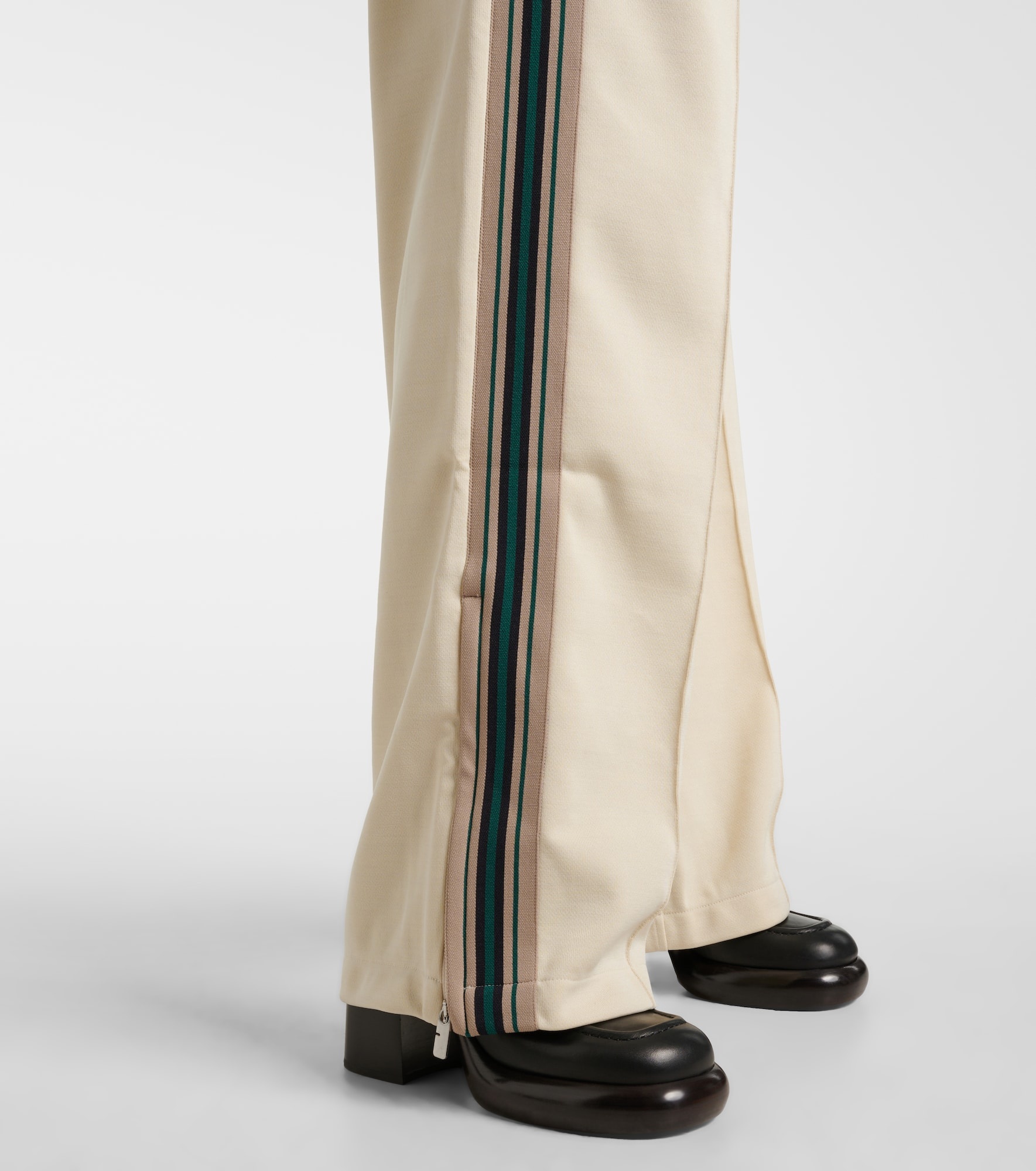 Logo jersey track pants - 5