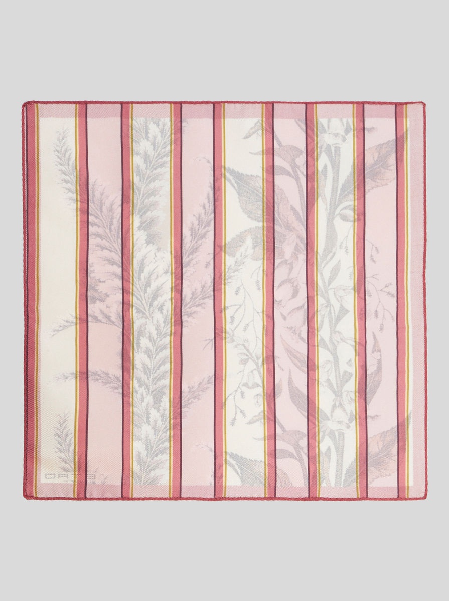 PRINTED SILK POCKET SQUARE - 3