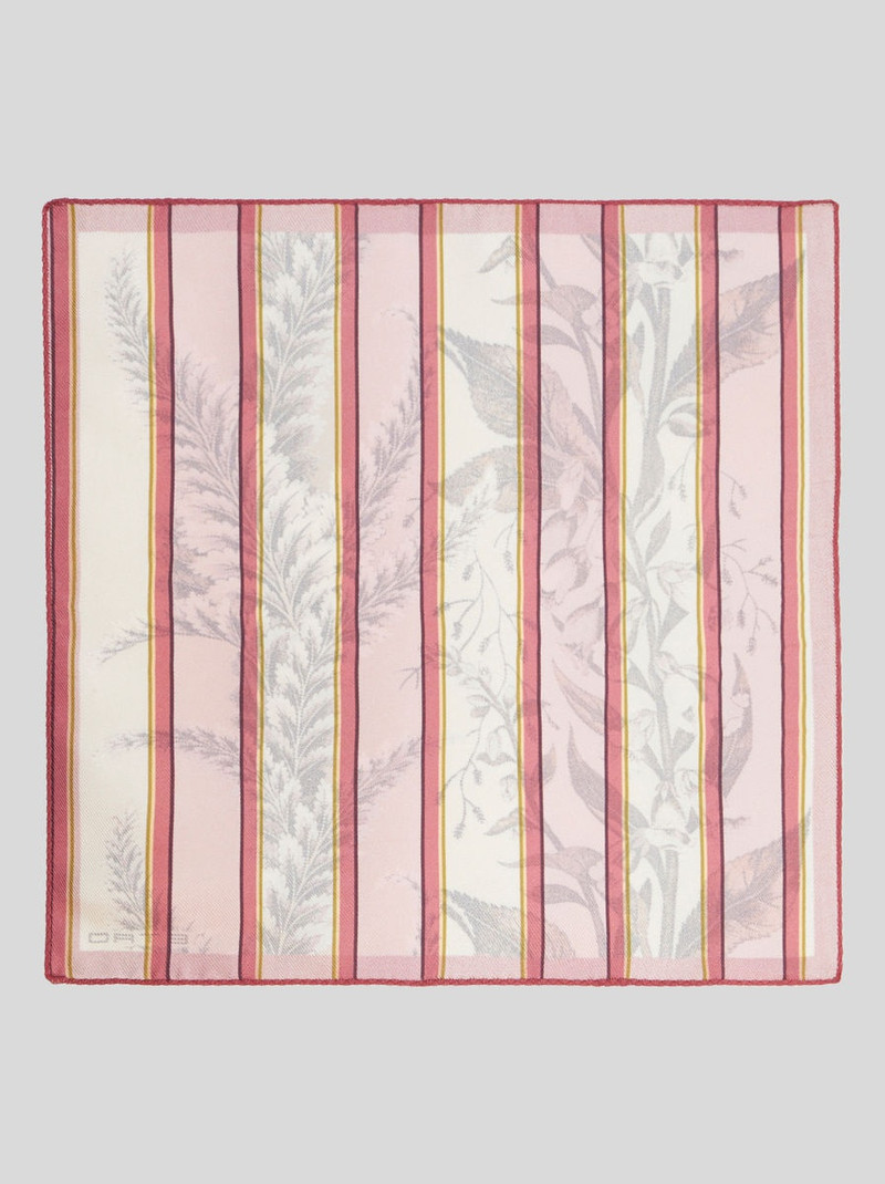 PRINTED SILK POCKET SQUARE 3