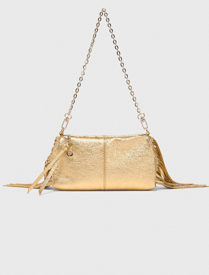 Metallic Miss M clutch bag 1