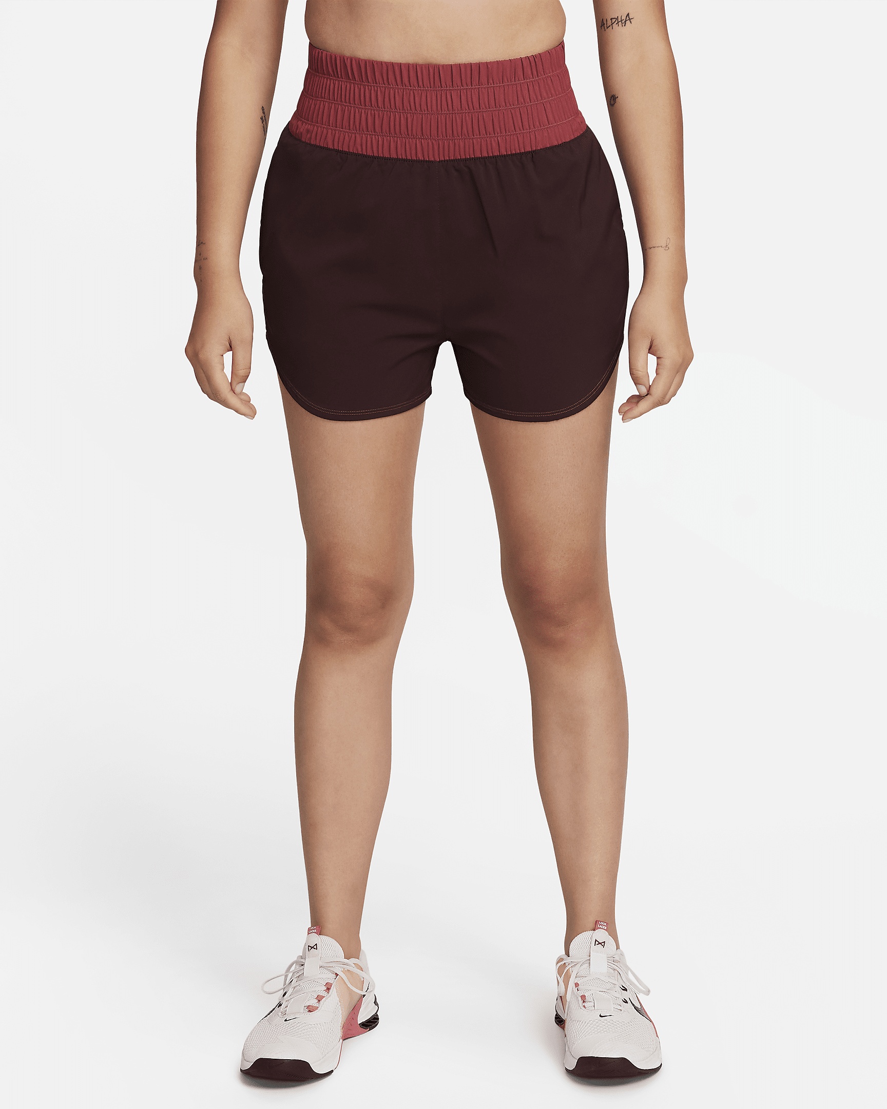 Nike Women's One SE Dri-FIT Ultra-High-Waisted 3" Brief-Lined Shorts - 1