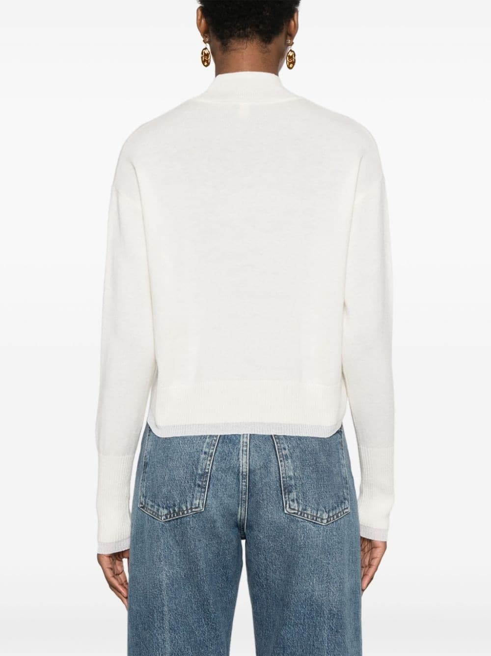 asymmetric sweater - 4