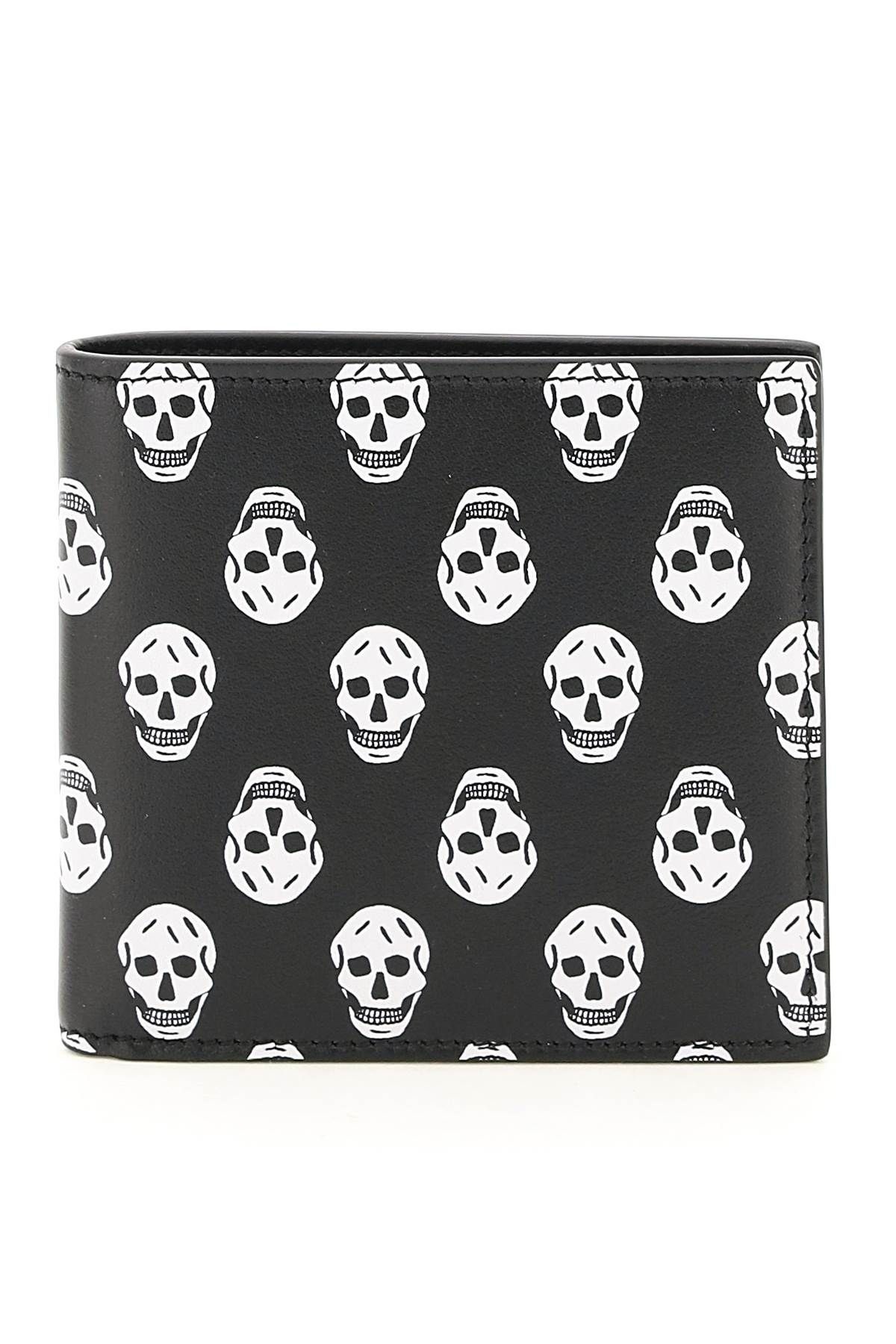 SKULL PRINT BI-FOLD WALLET - 1