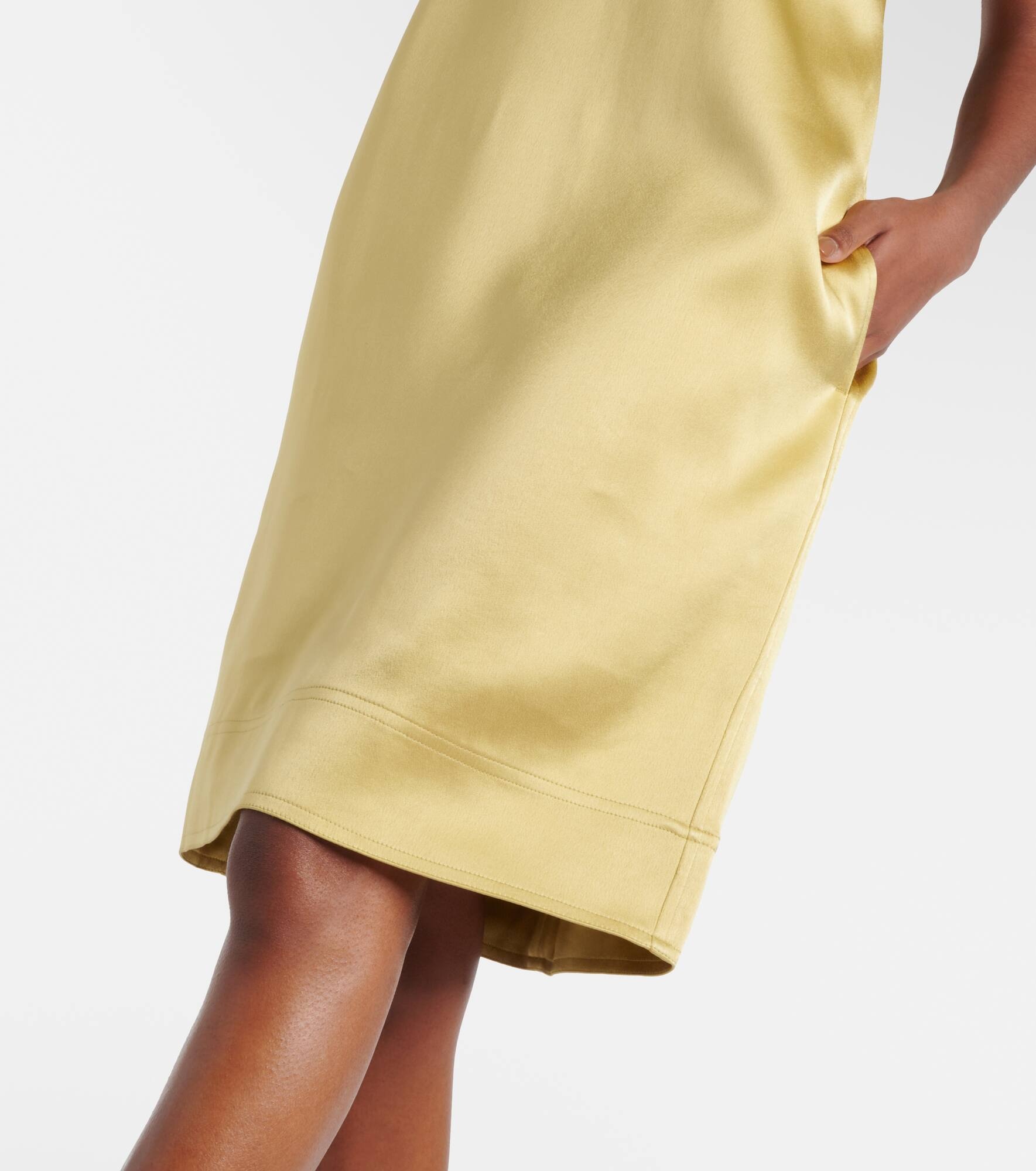 Satin slip dress - 5