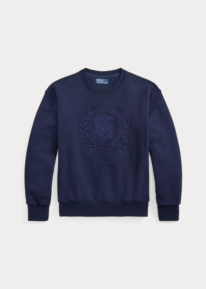 Wimbledon Vintage Fit Crest Sweatshirt 1