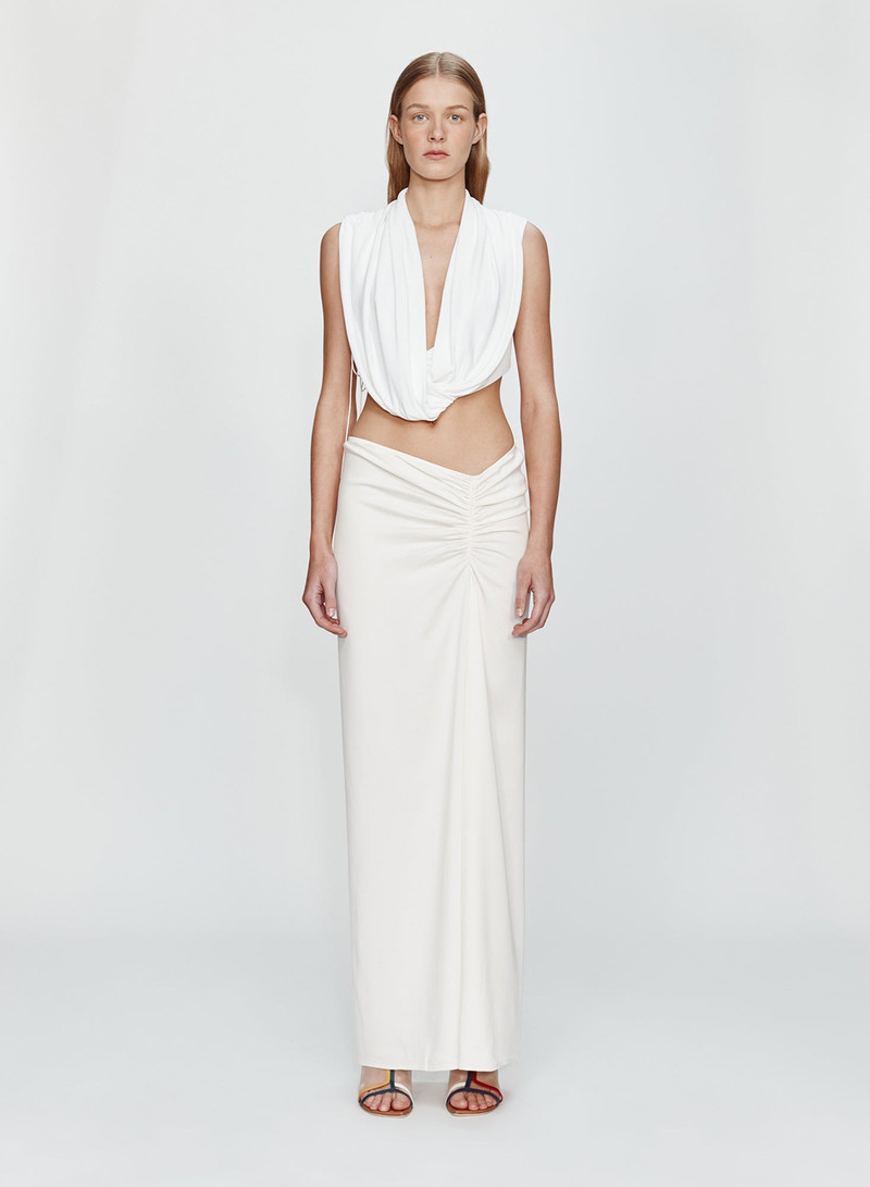 Side Ruched Skirt 1