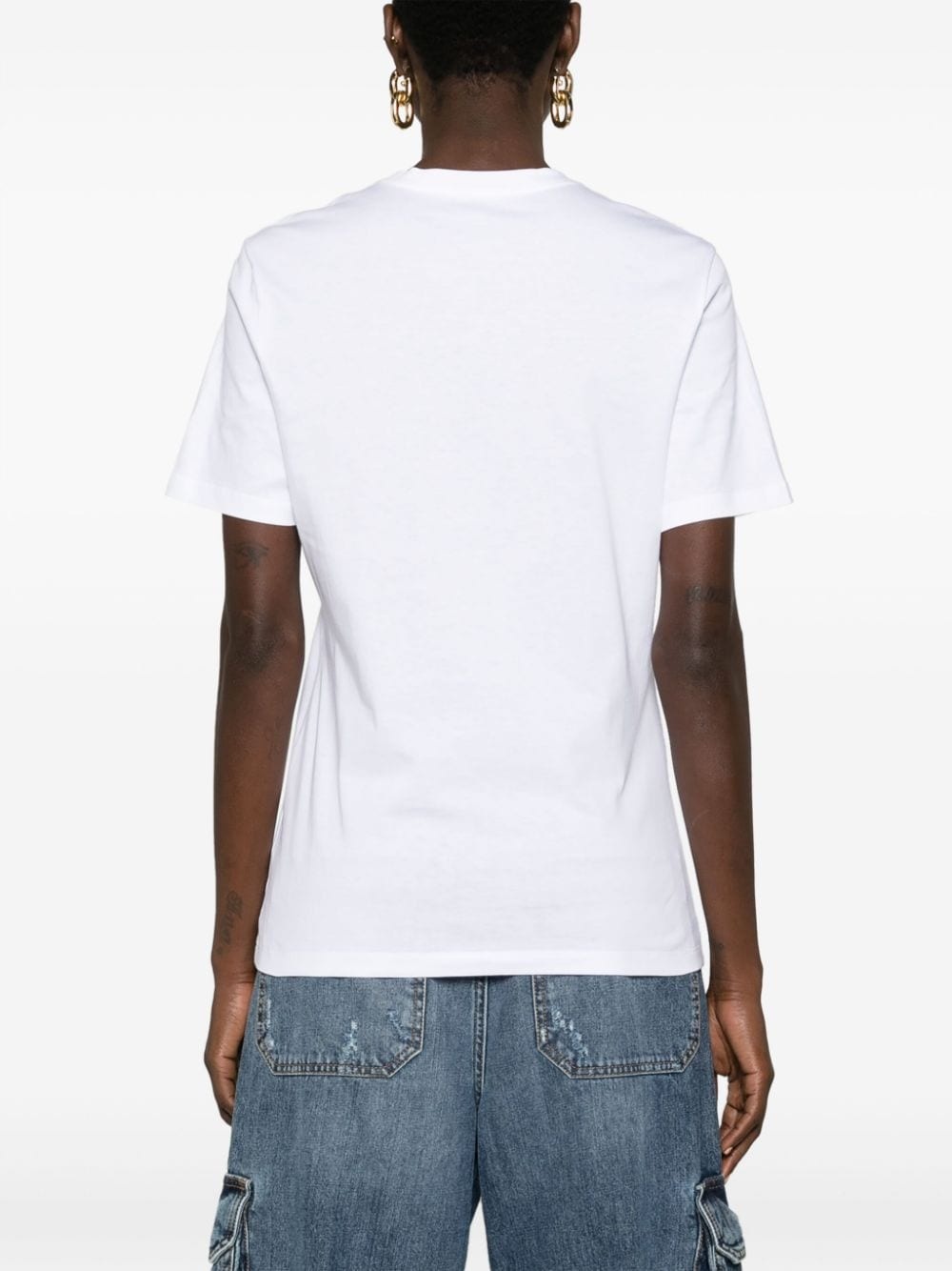 Medusa Head-print cotton T-shirt - 4