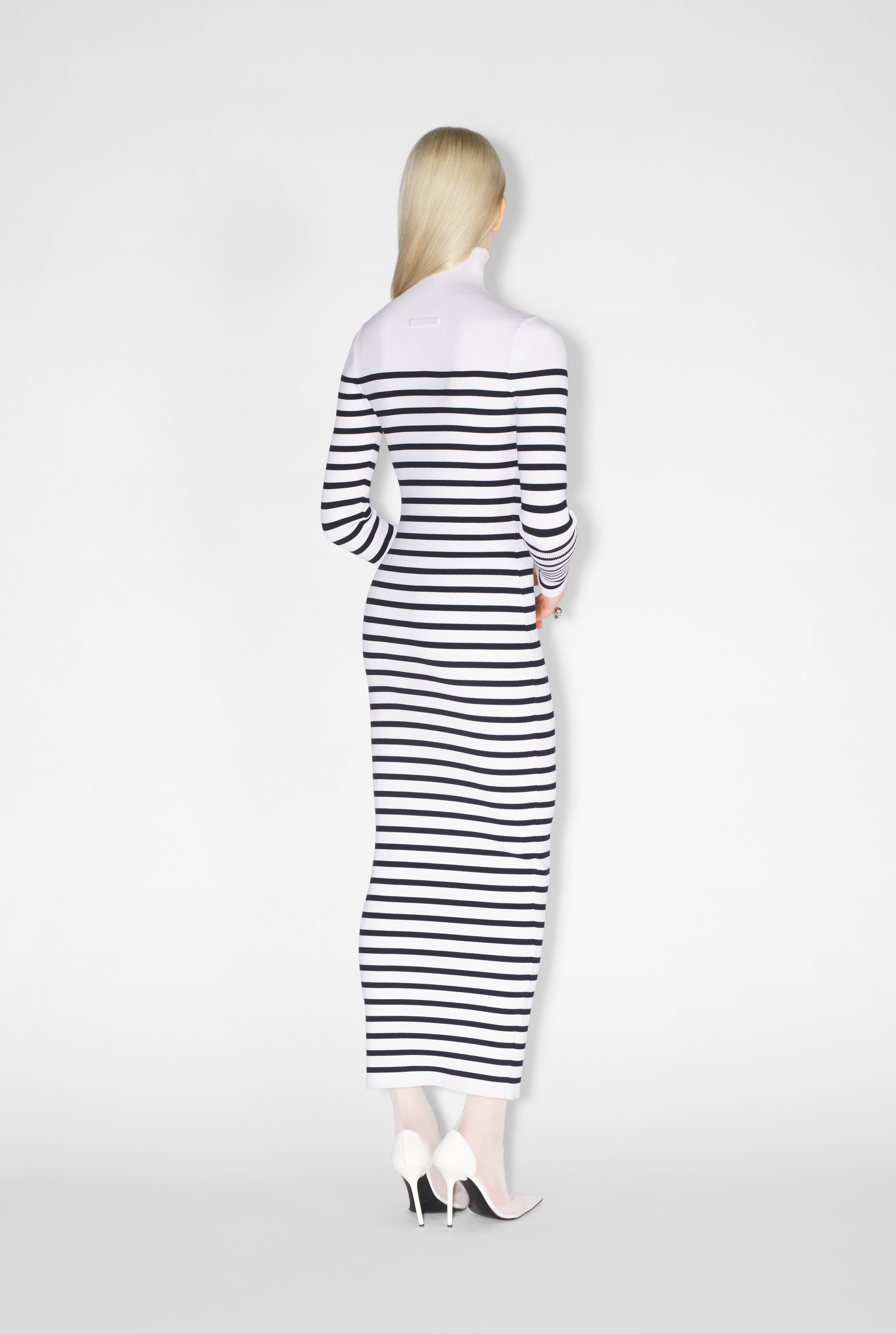 THE KNIT MARINIÈRE DRESS - 2